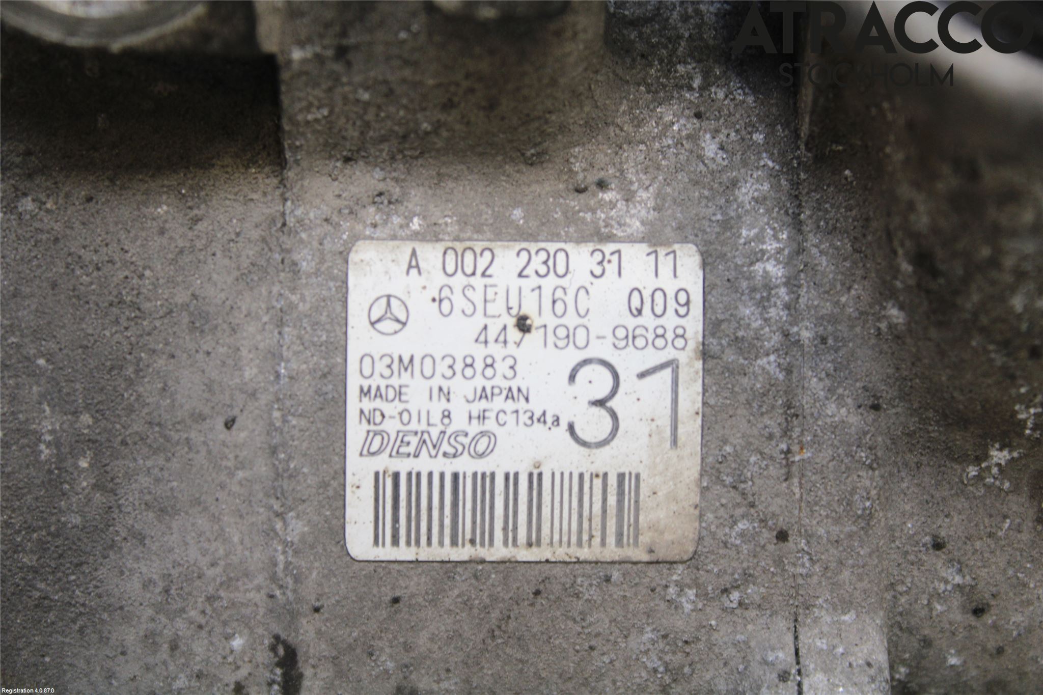 Mercedes-Benz MB E-KLASS (W212) 09-16 Ac Kompressor