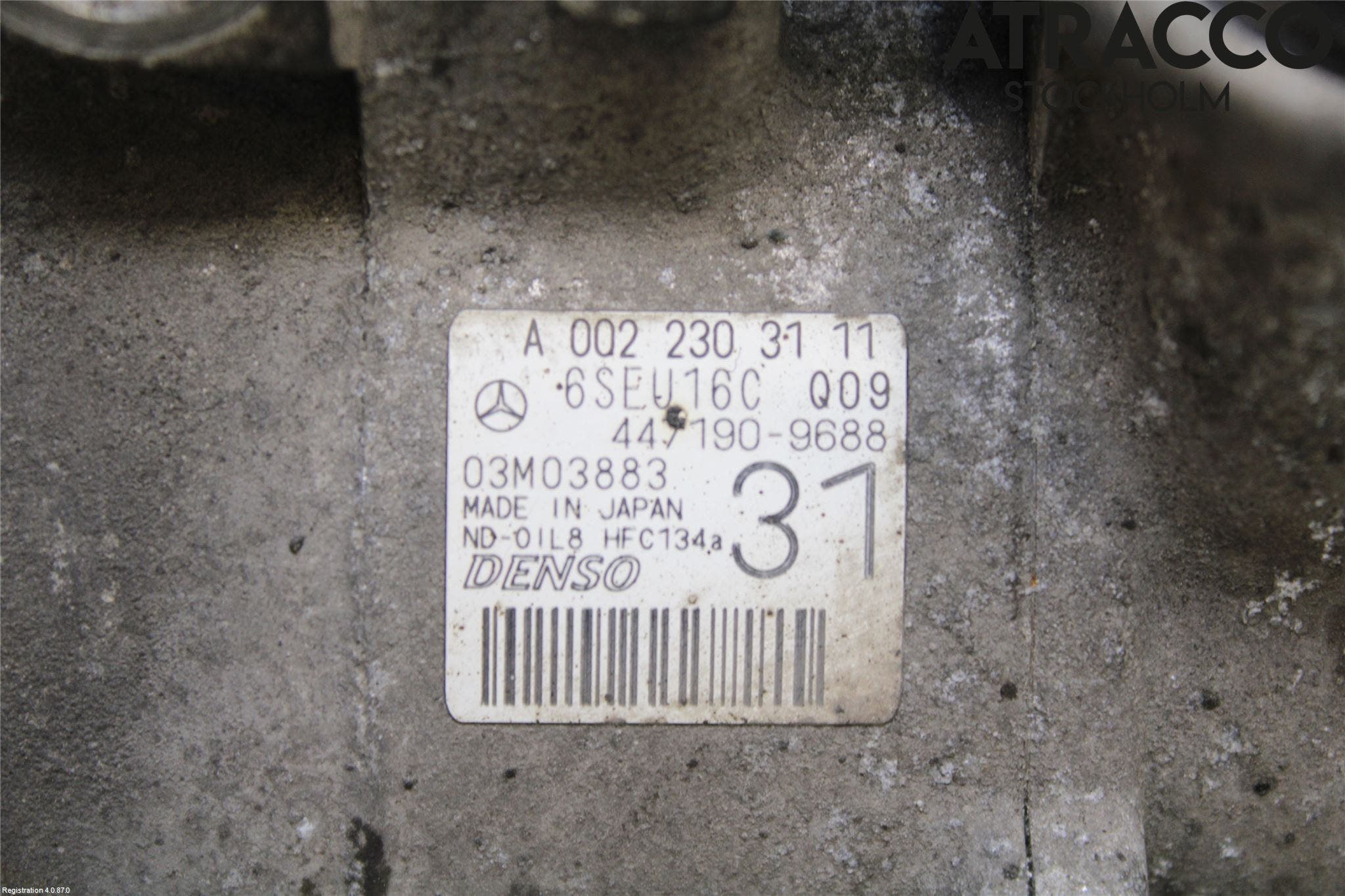 Mercedes-Benz MB E-KLASS (W212) 09-16 Ac Kompressor