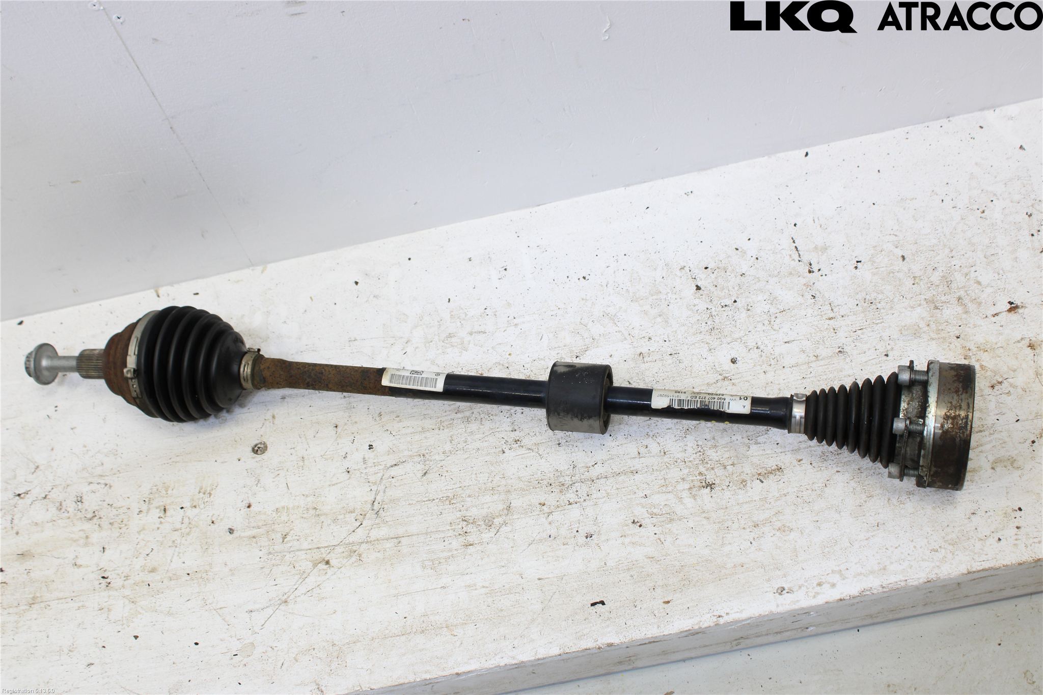 Volkswagen VW GOLF / E-GOLF VII 13-20 Drivaxel Fram Höger