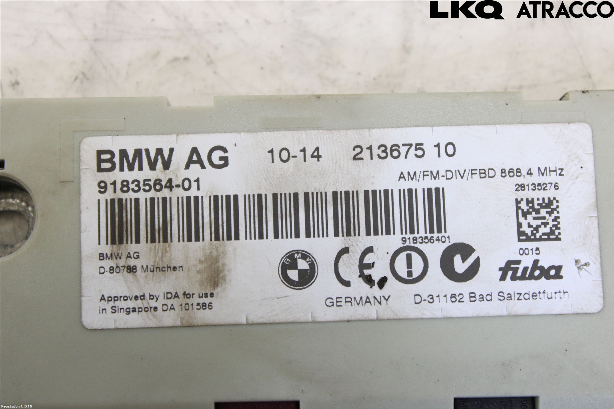 BMW 5 E60/61 Sed/Tou 02-10 Antennförstärkare