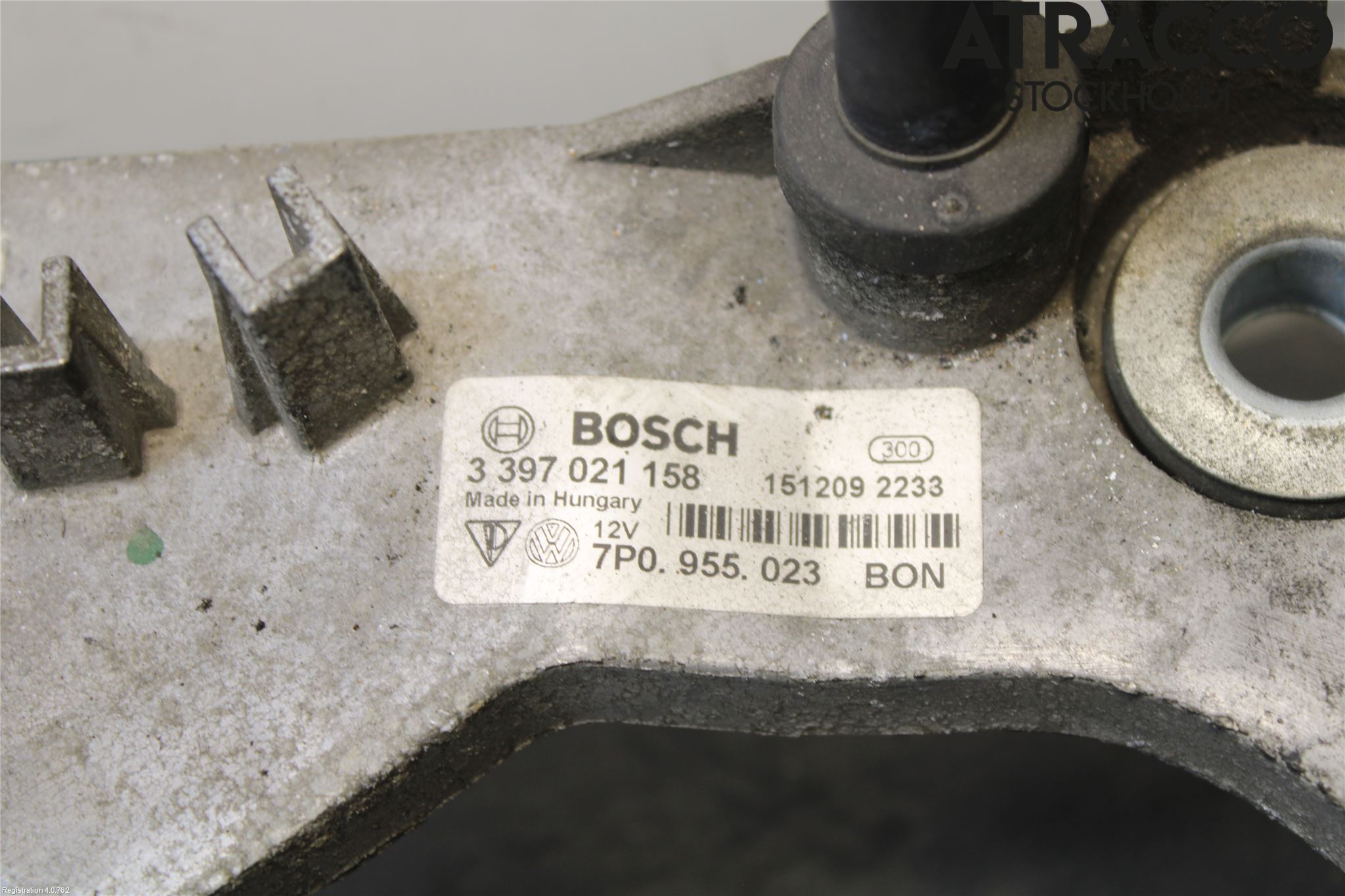 Porsche CAYENNE 03- Torkarmekanism Vindruta