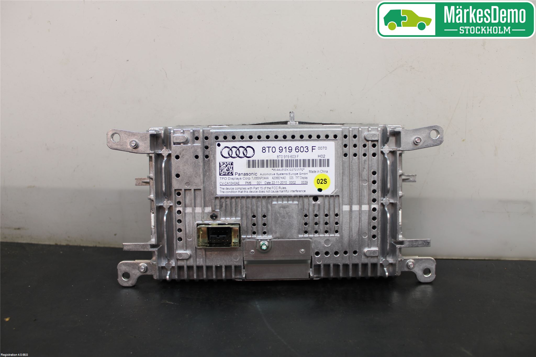 Audi A4/S4 08-11 Cd Radio - Multimediapanel