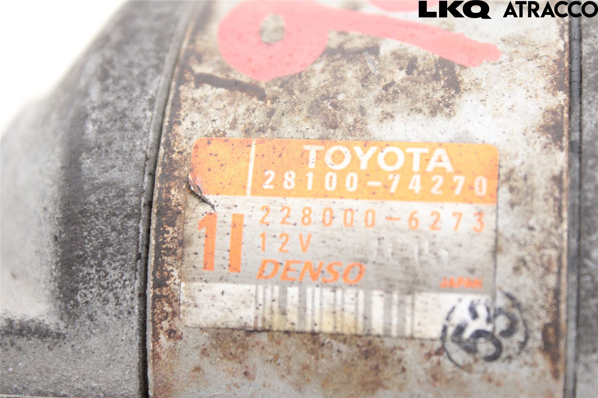 Toyota RAV 4 00-06 Startmotor