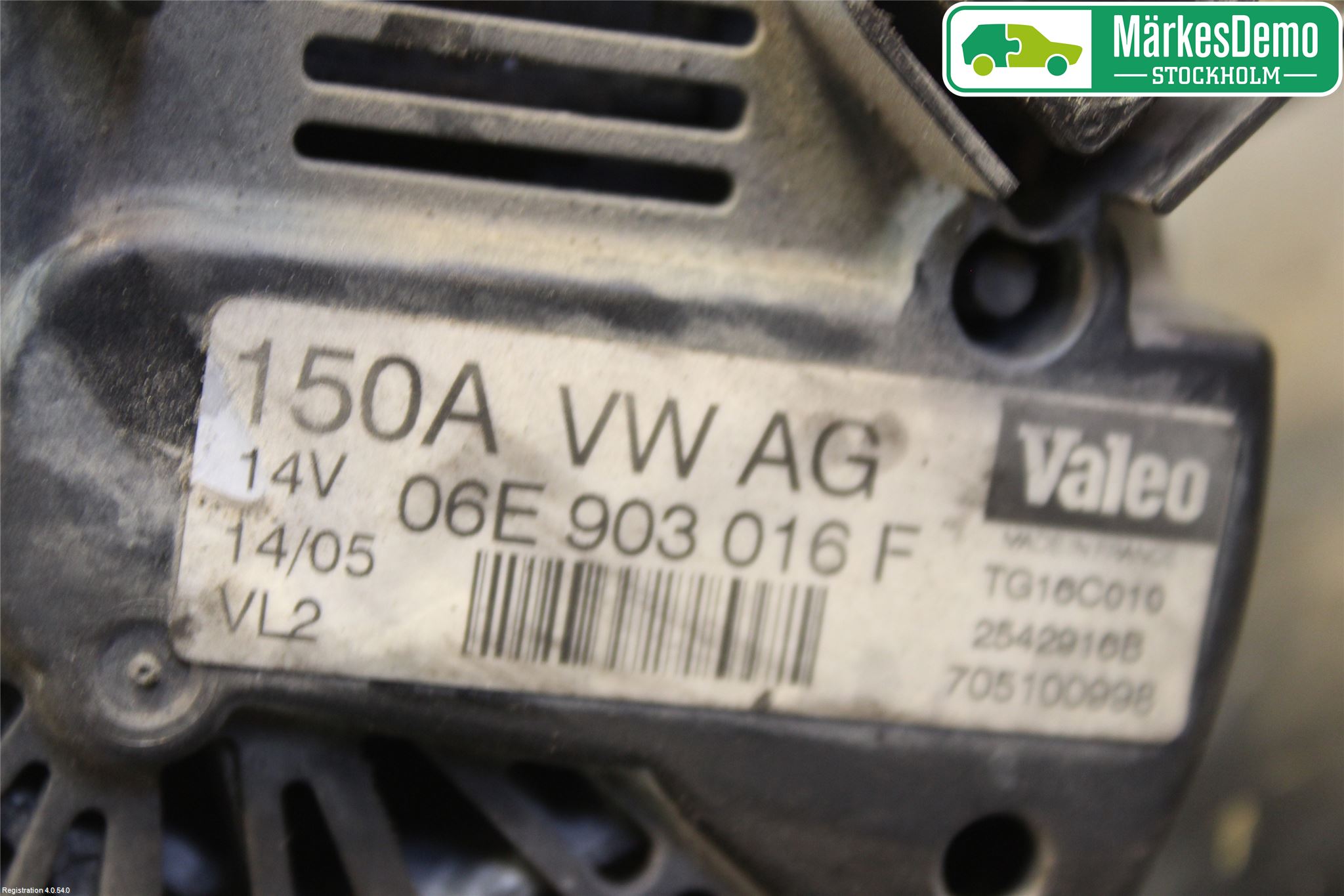 Audi A6/S6     05-11 Generator