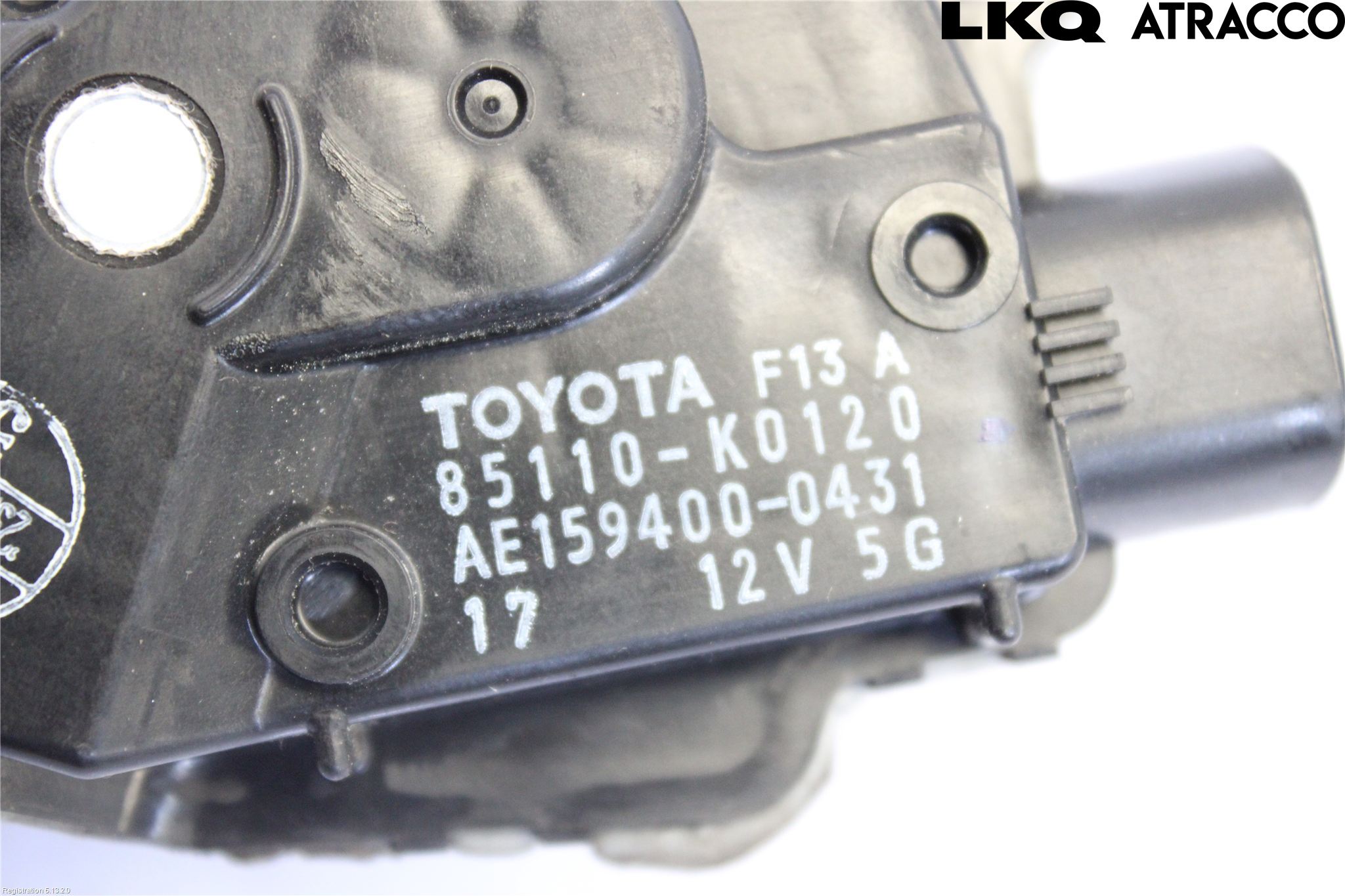 Toyota YARIS XP21 20- Torkarmotor Vindruta