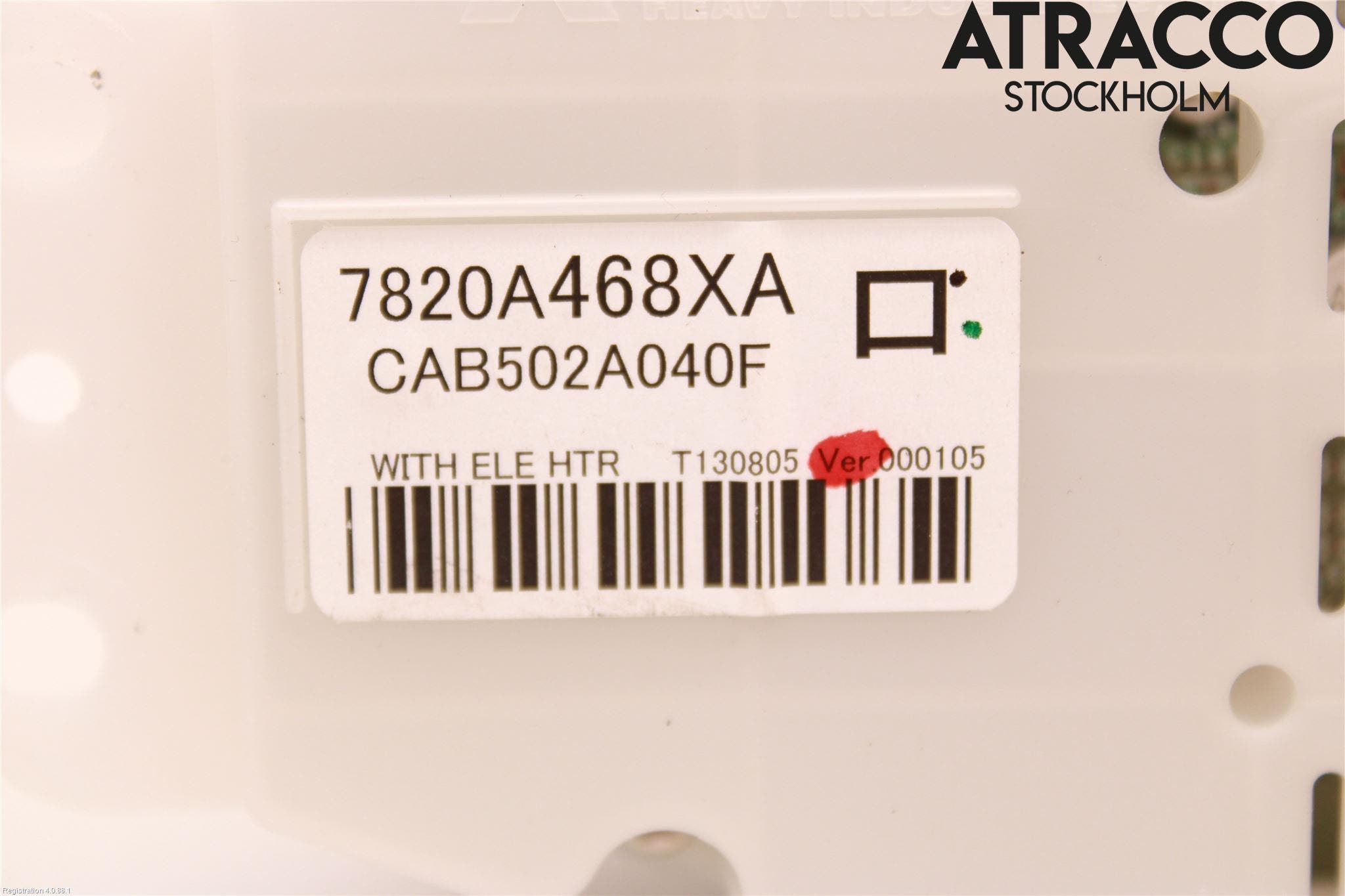 Mitsubishi OUTLANDER 13-21 Ac Styrenhet Ac Manöveren