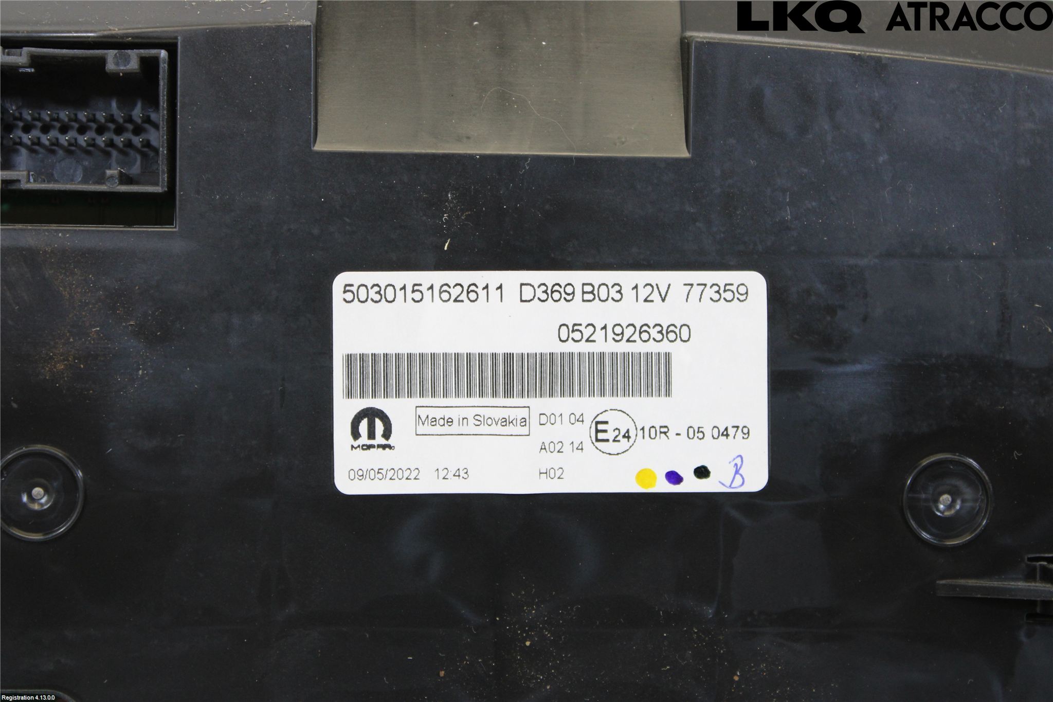 Fiat DOBLO CARGO Instrument Komb