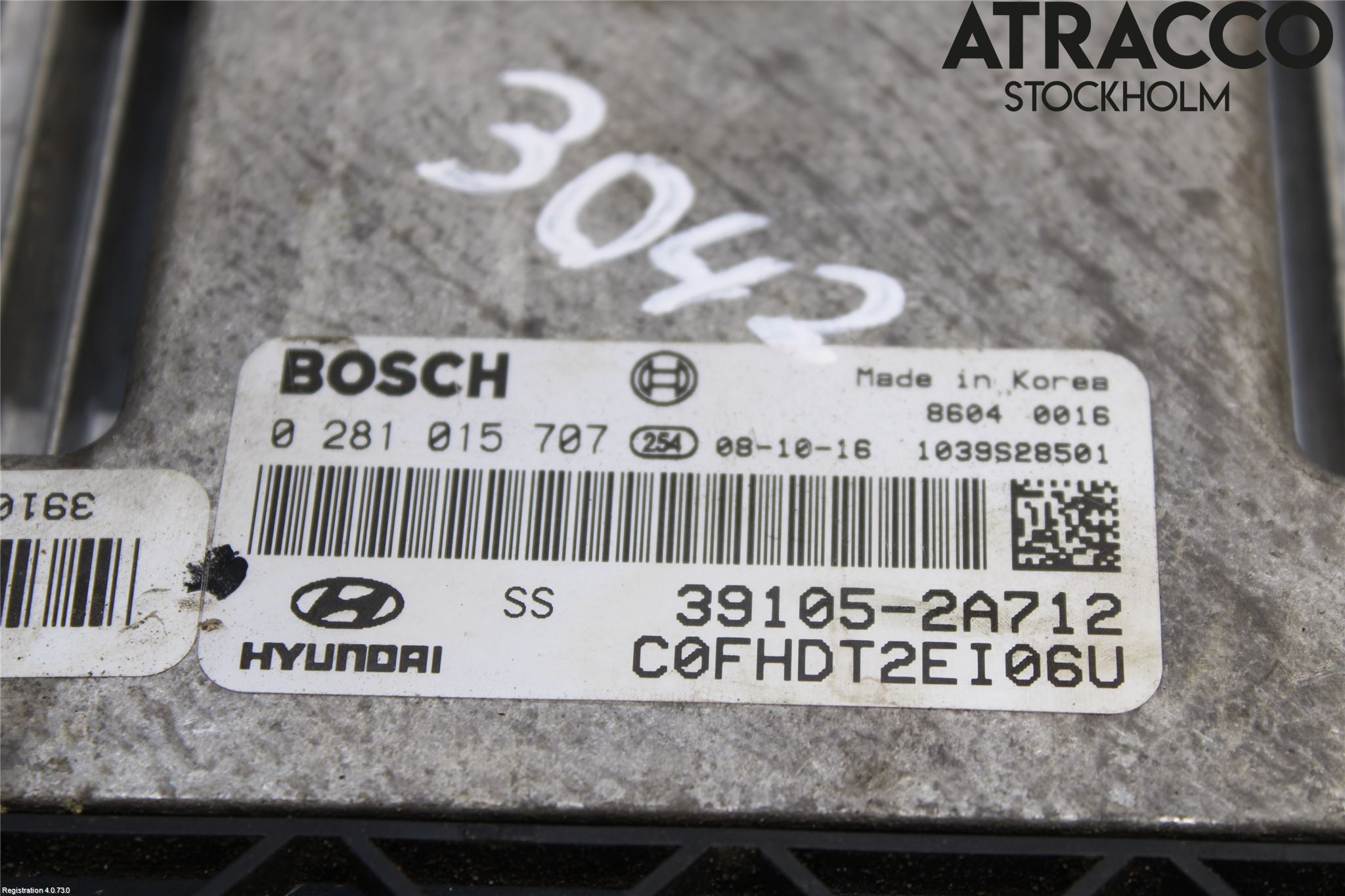 Hyundai i30 FD 07-12 Styrenhet Insprut Bensin