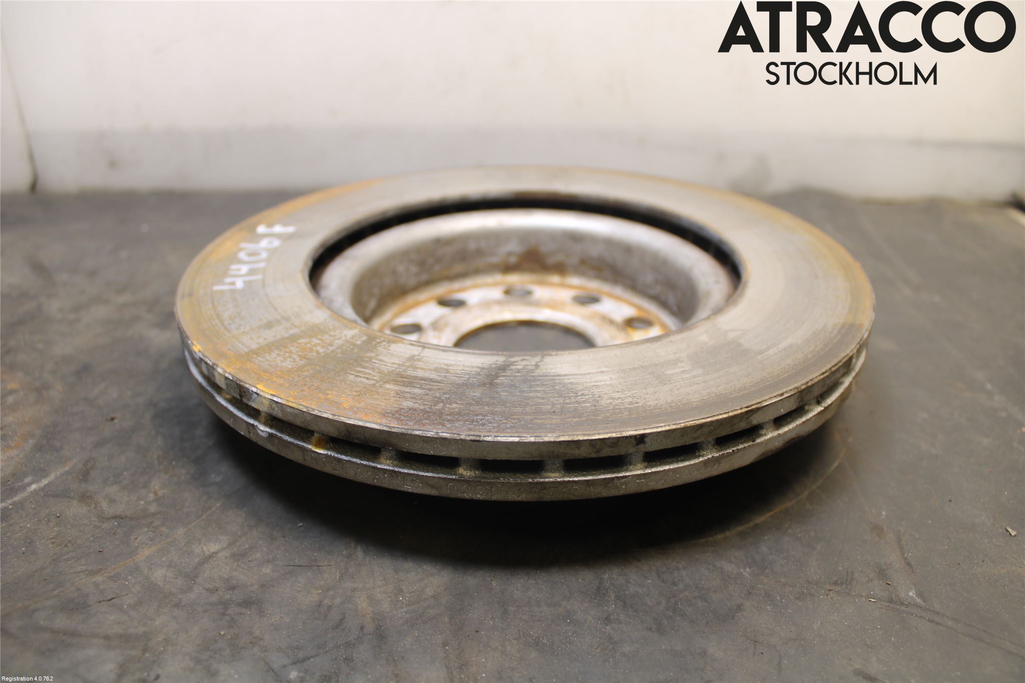 Volkswagen VW GOLF VI 09-13 Bromsskiva Fram