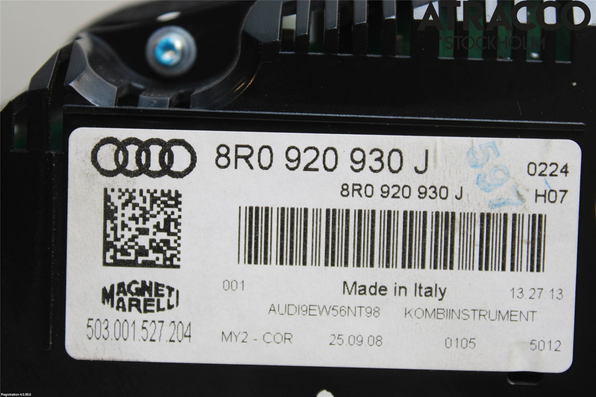Audi Q5 09-16 Instrument Komb
