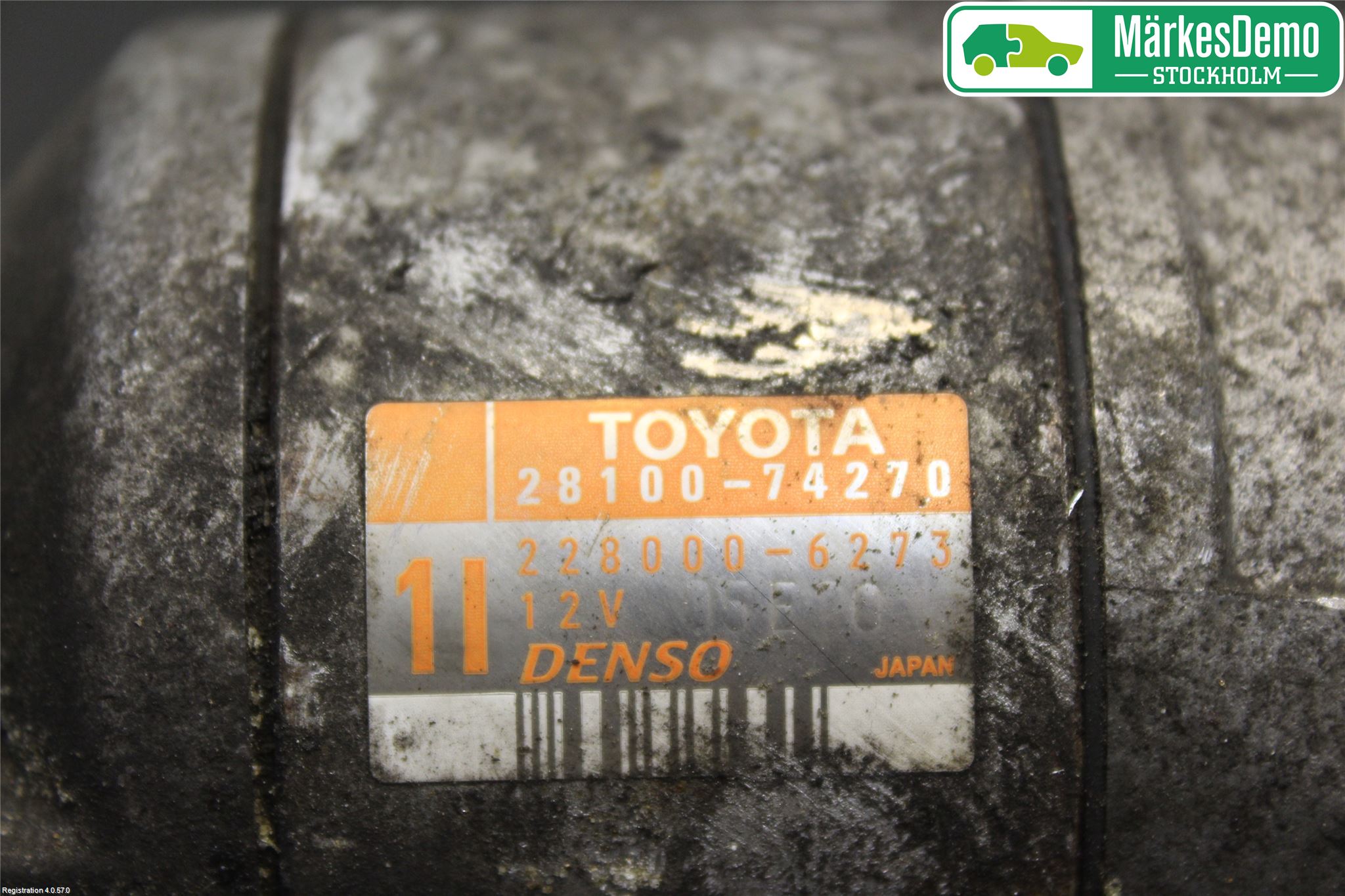 Toyota RAV 4 00-06 Startmotor