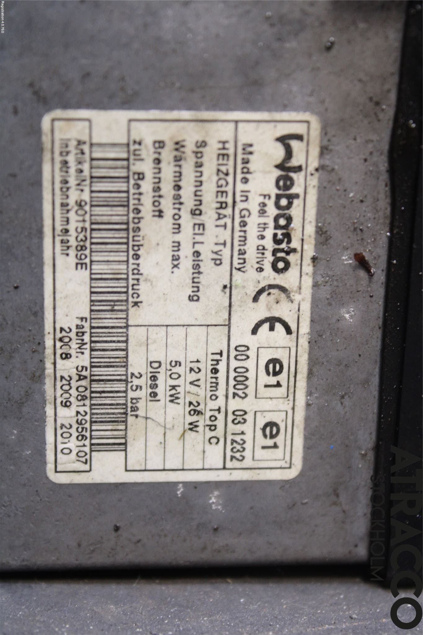 Mazda 6 08-13 Dieselvärmare