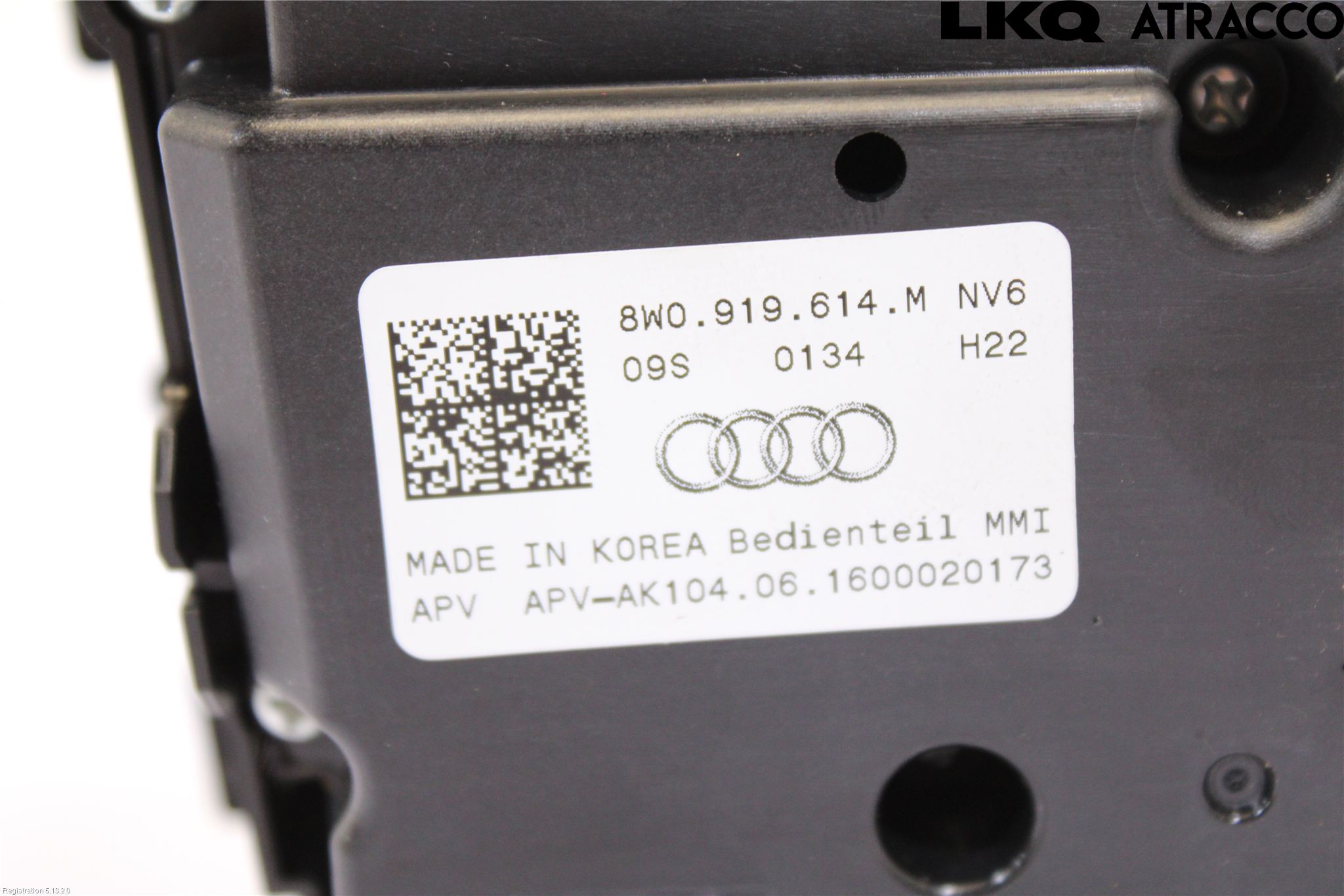 Audi A4/S4 B9 16-19 Strömställare Multifunktion