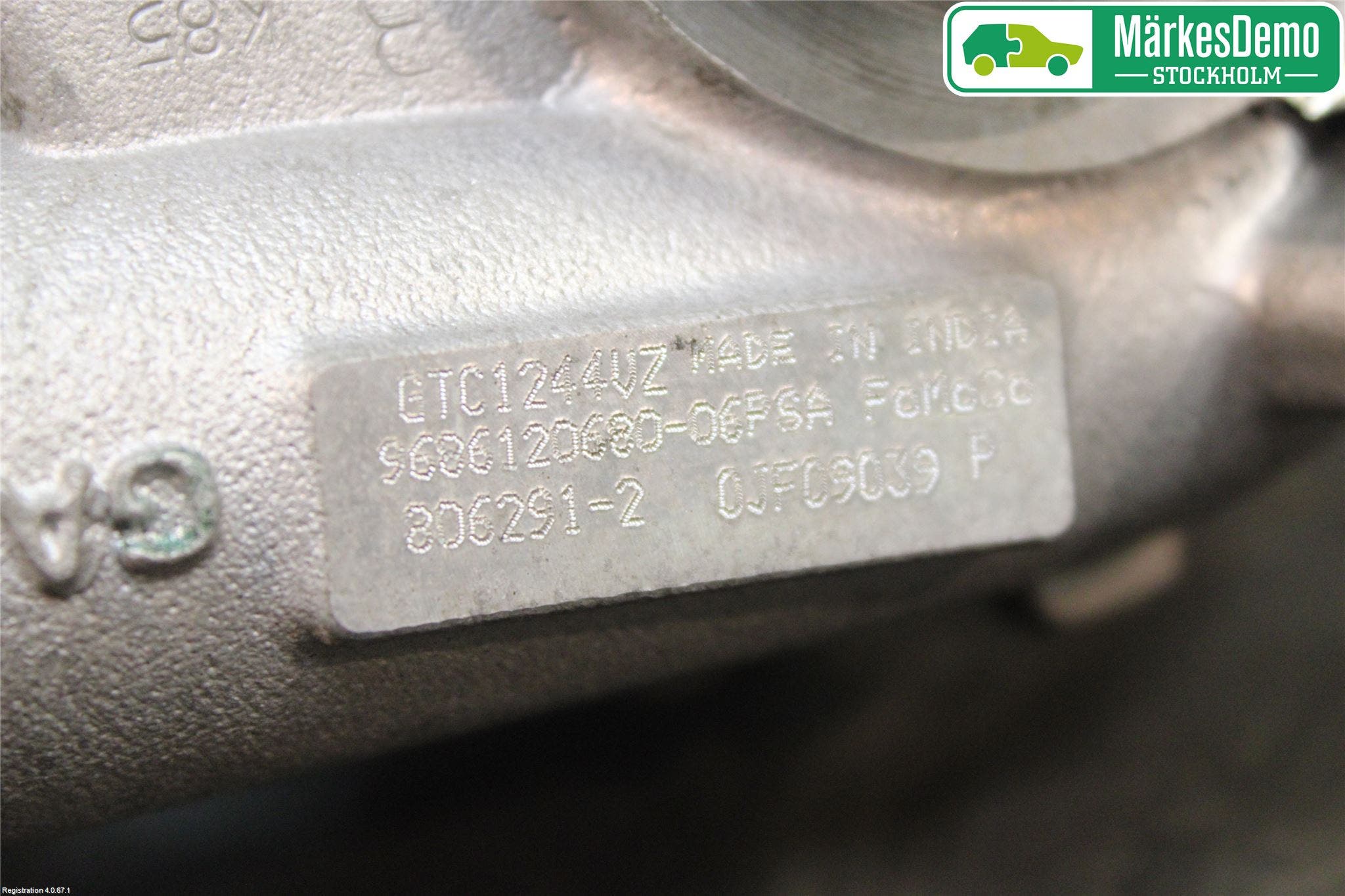 Peugeot 508 11-18 Turboaggregat