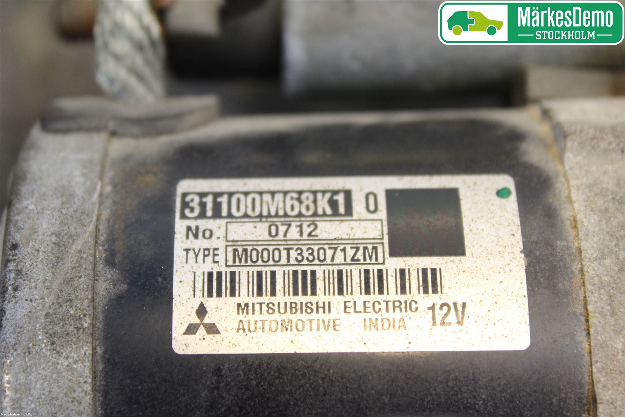 Suzuki ALTO 79-14 Startmotor