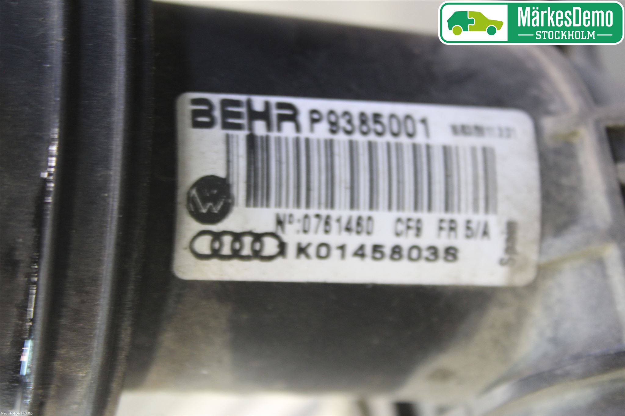 Skoda SUPERB 09-15 Laddluft-Intercooler Kyl