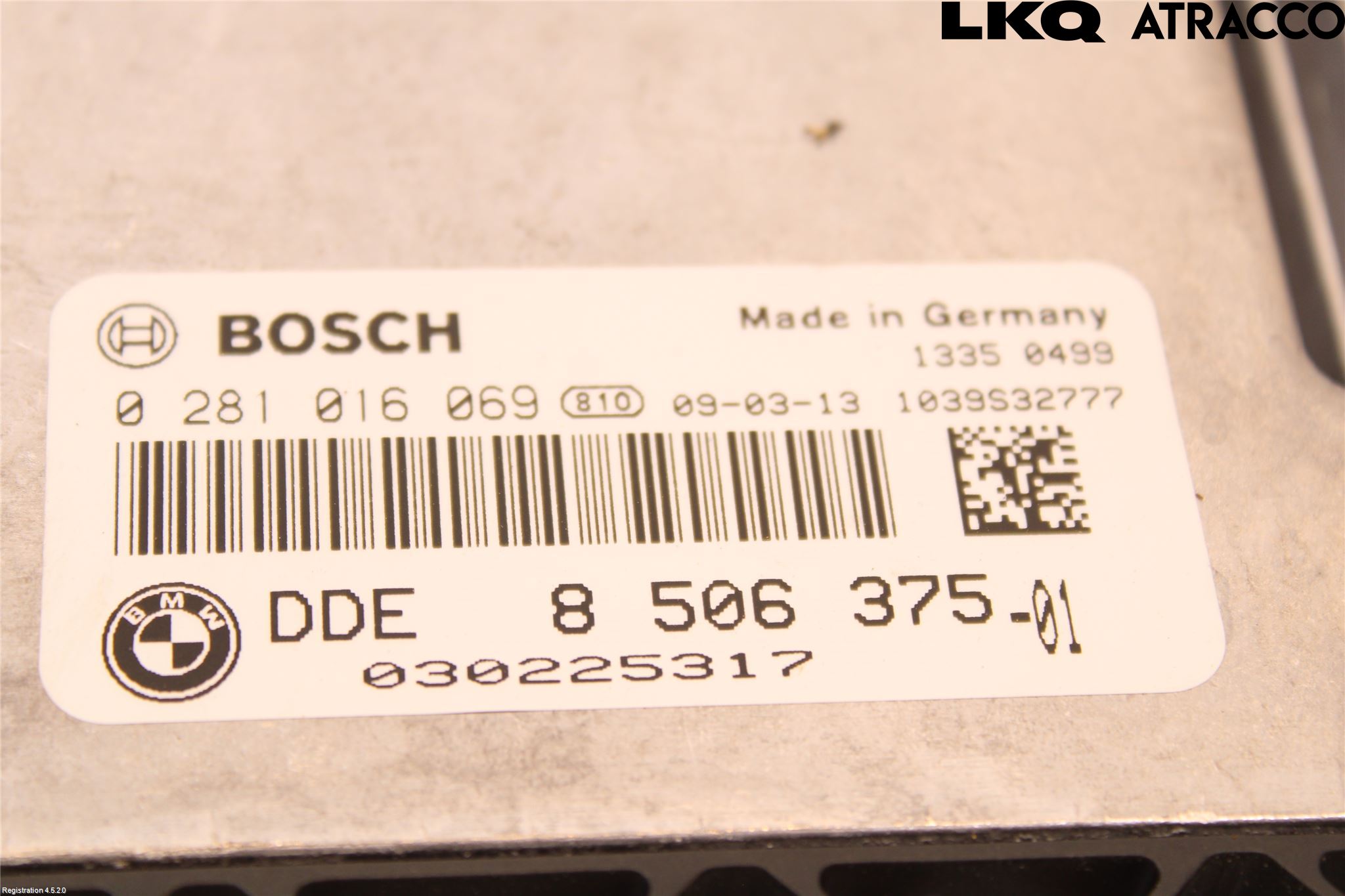 BMW 1 E87/81 5D/3D 03-11 Styrenhet Inspump Diesel