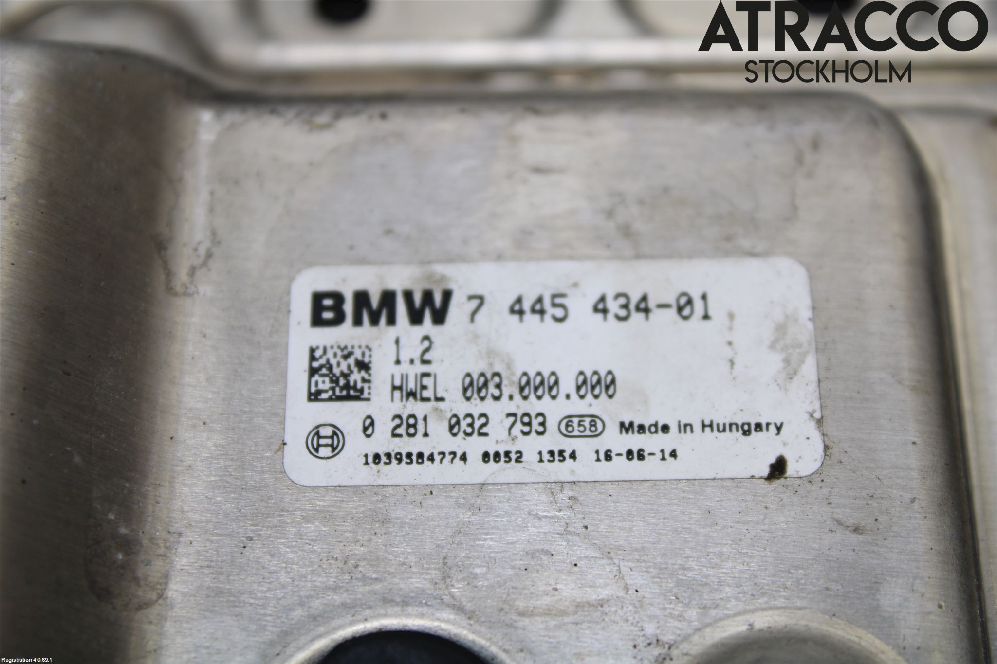 BMW X5 F15 13-18 Styrenhet Avgasrening