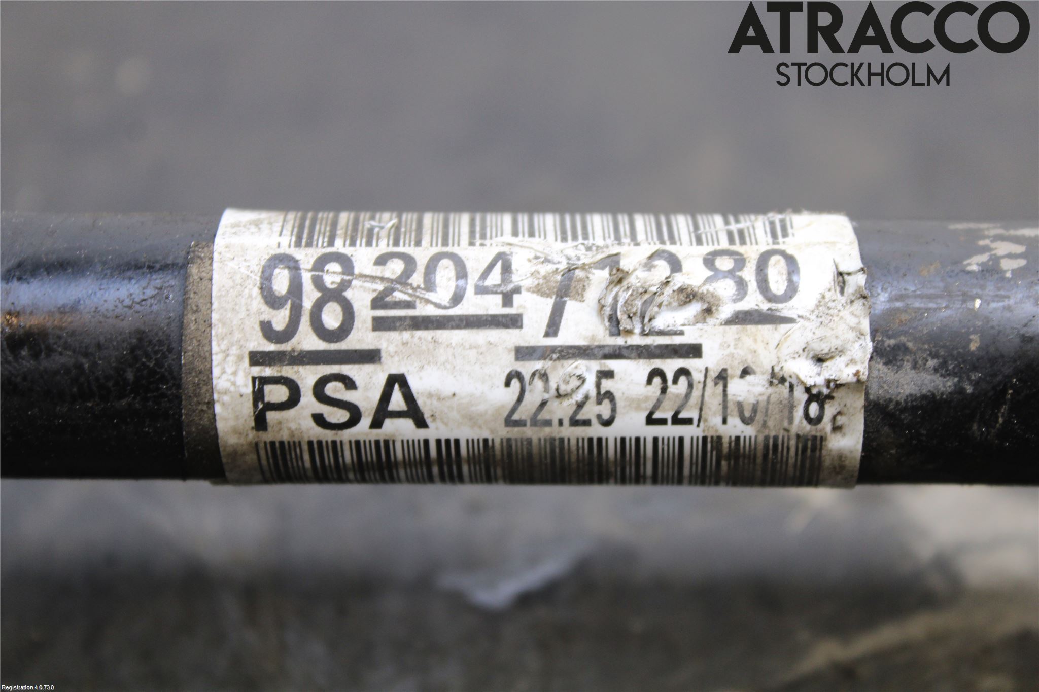 Peugeot PARTNER/E-PARTNER 19- Drivaxel Fram Vänster