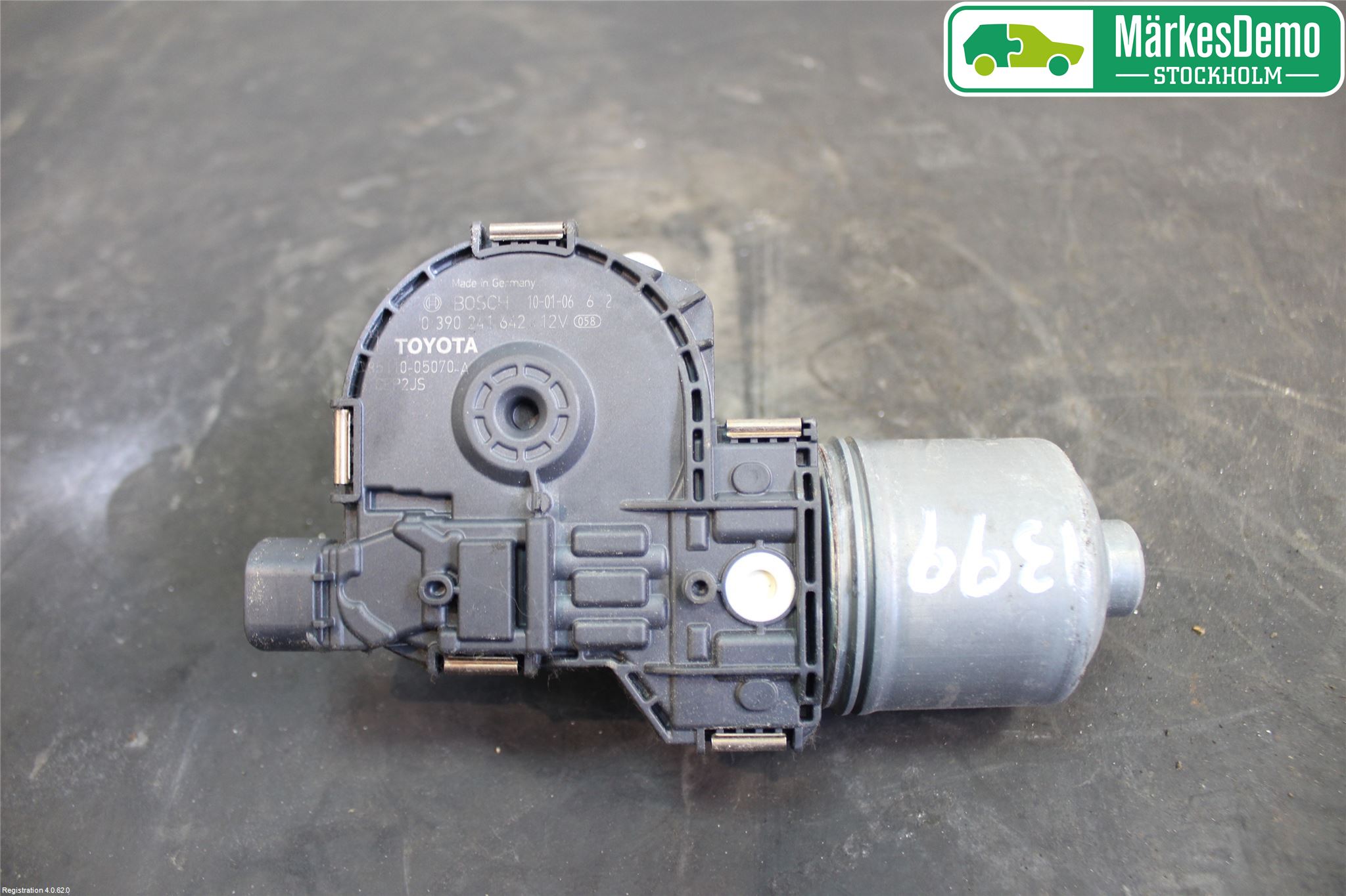 Toyota AVENSIS 09-15 Torkarmotor Vindruta