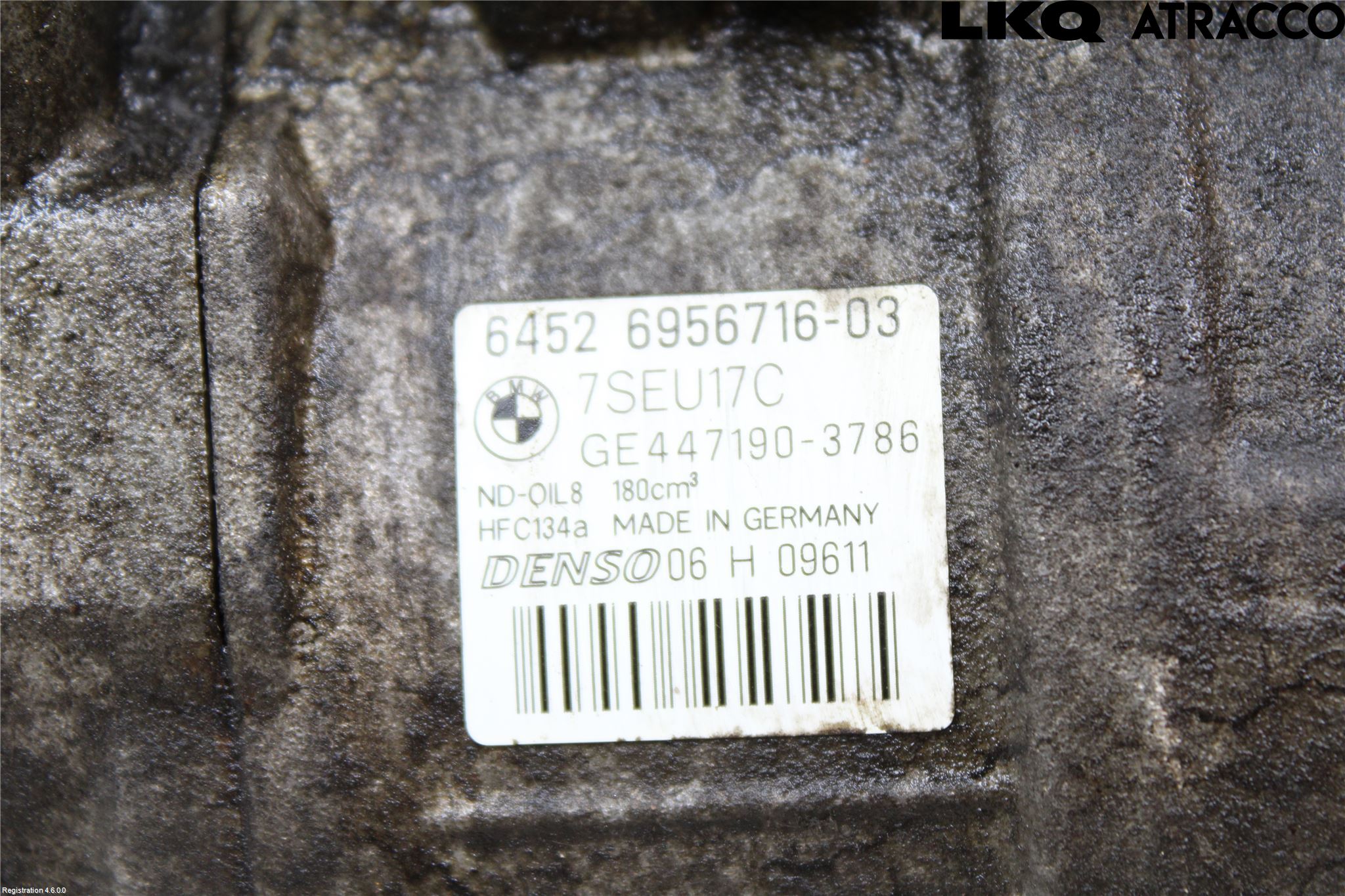 BMW 3 E90/91 SED/TOU 05-12 Ac Kompressor