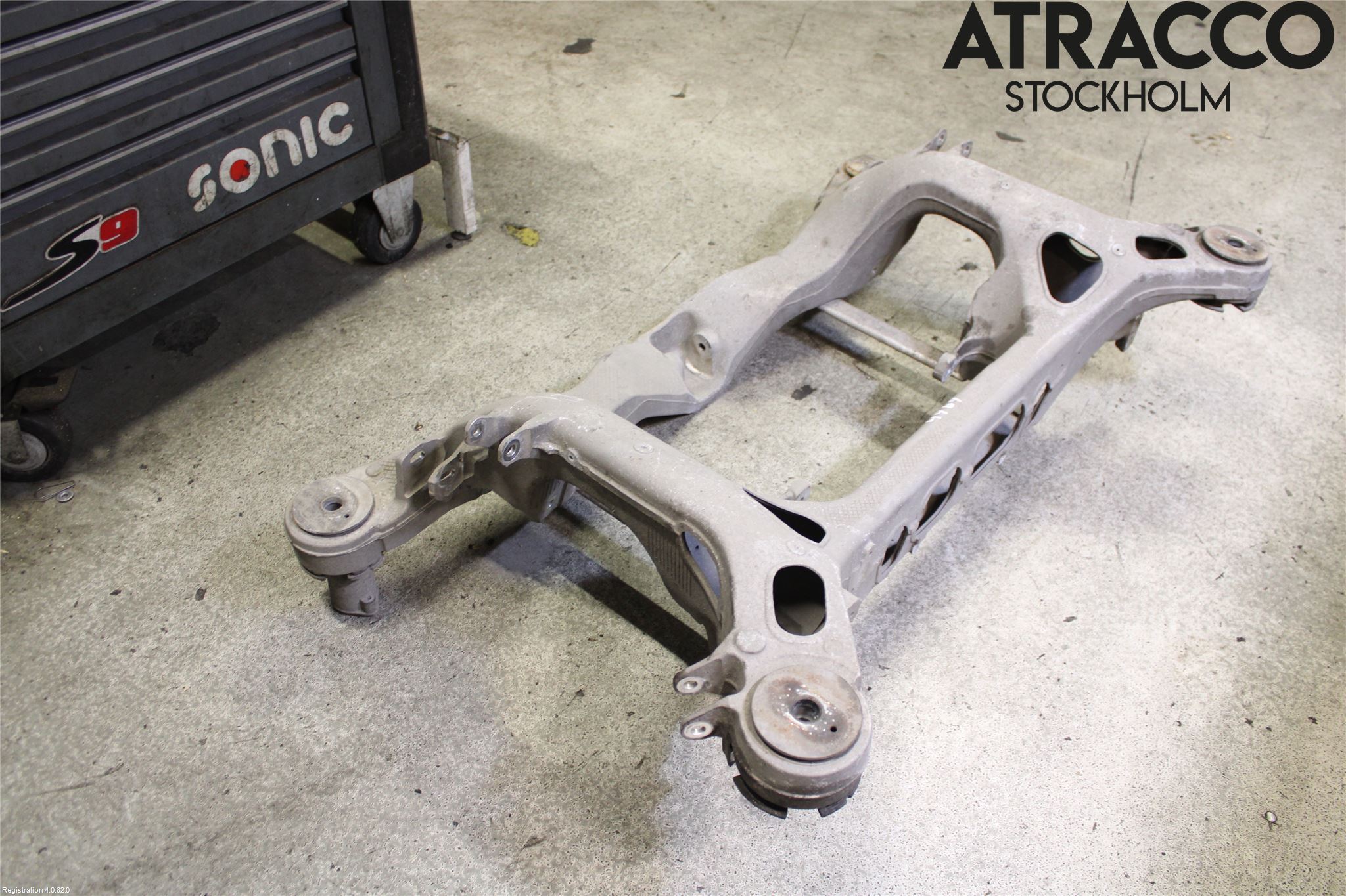 Porsche PANAMERA 09- Bakaxelbalk