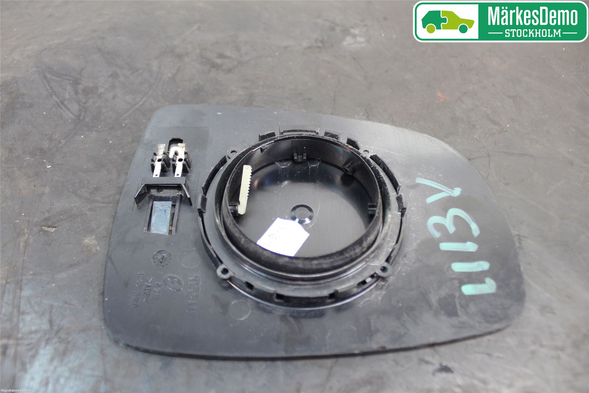 Nissan NOTE E11 06-14 Spegelglas Vä