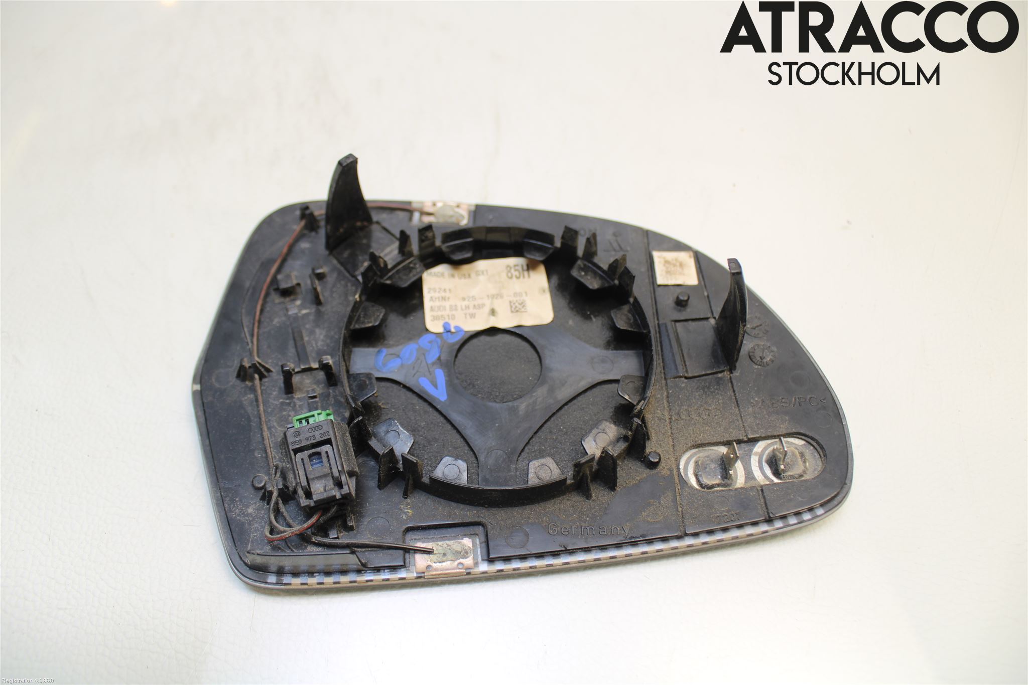 Audi Q5 09-16 Spegelglas Vä