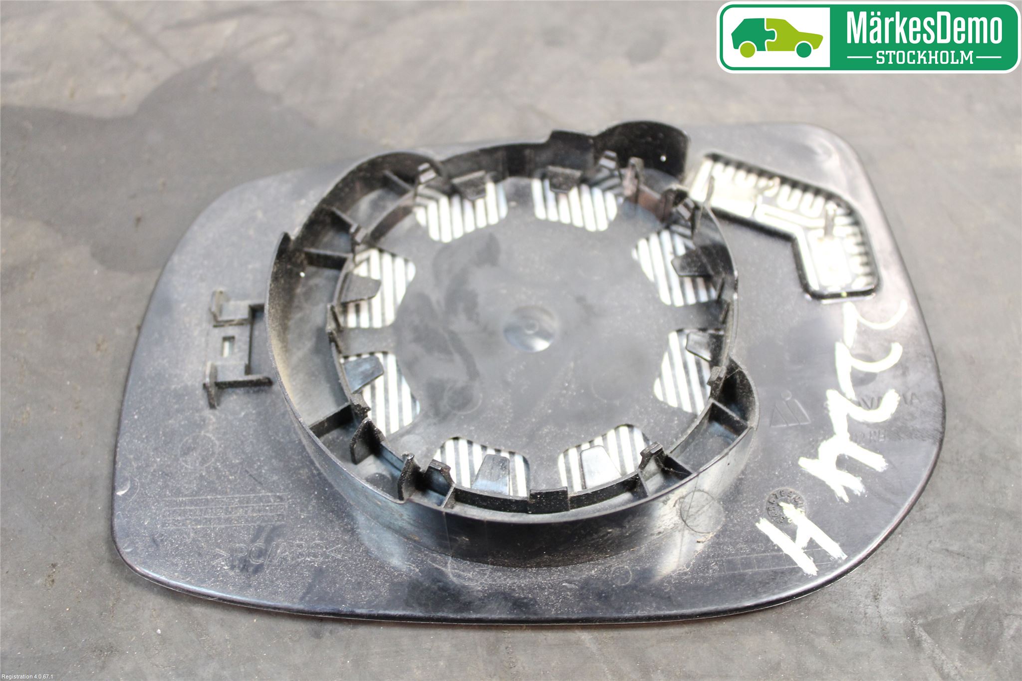 Toyota COROLLA 08-12 Spegelglas Hö