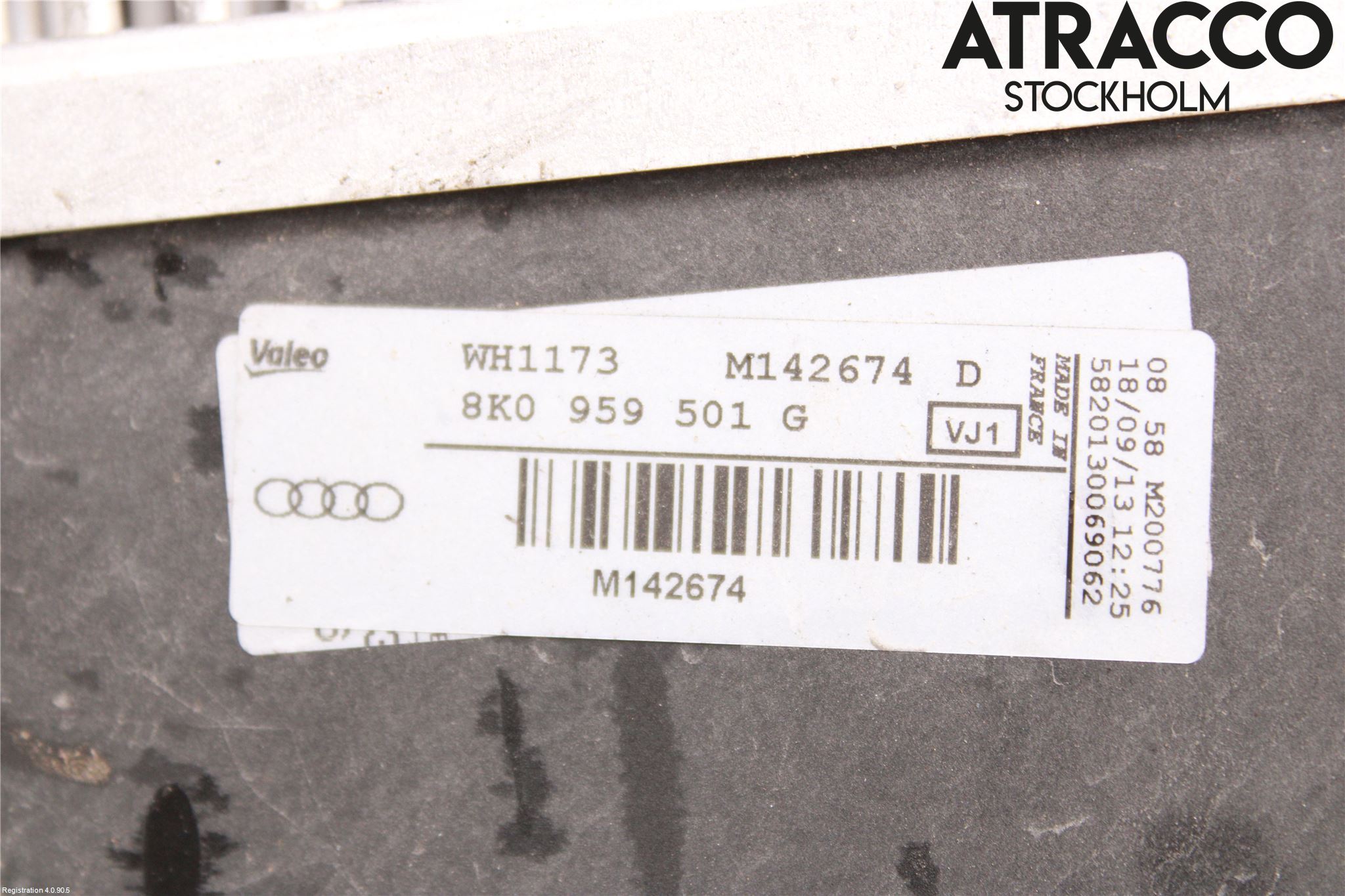 Audi Q5 09-16 Kylfläkt El