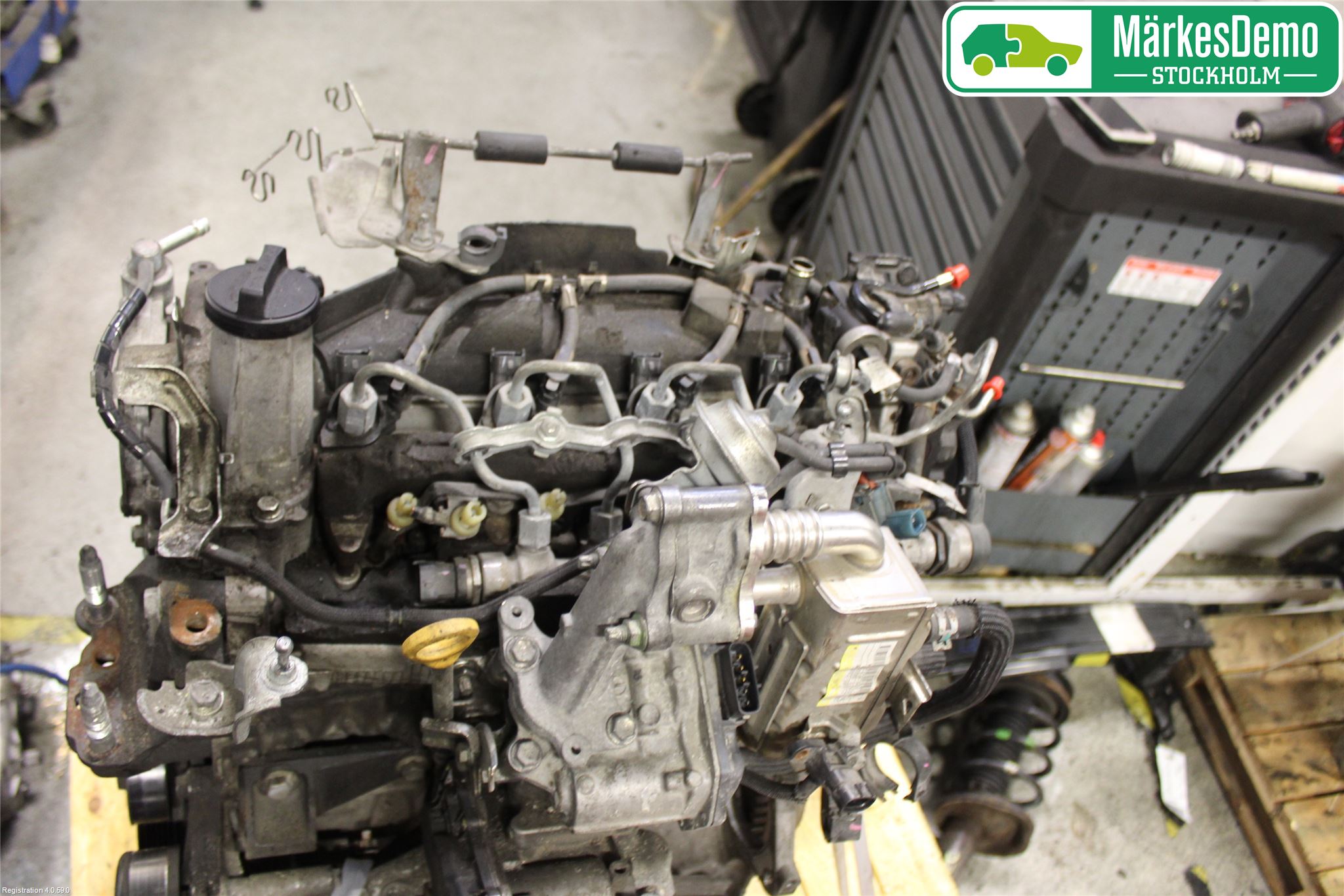 Toyota YARIS XP90 06-11 Motor Diesel