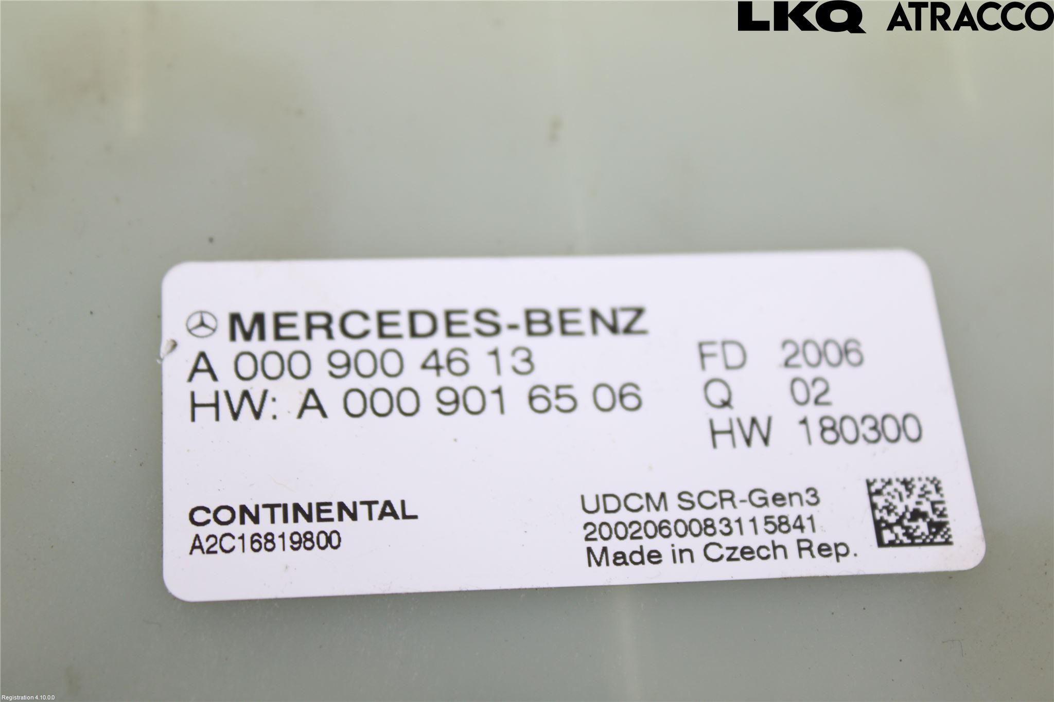 Mercedes-Benz MB GLE-KLASS (W167/V167/C167) 19- Styrenhet Avgasrening