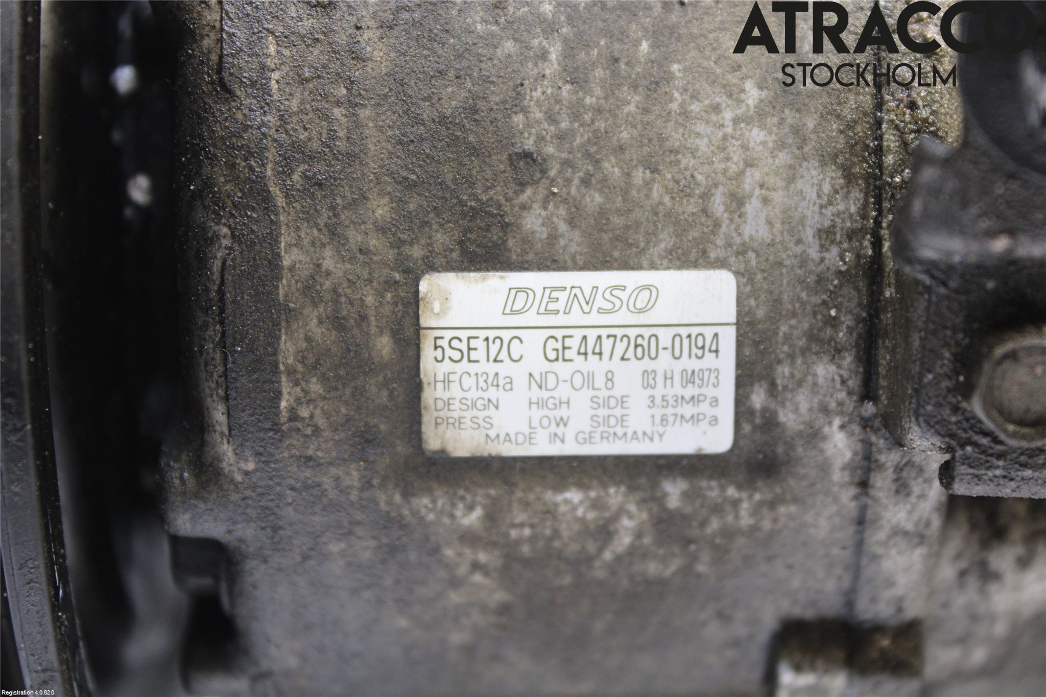 Toyota COROLLA VERSO 04-07 Ac Kompressor