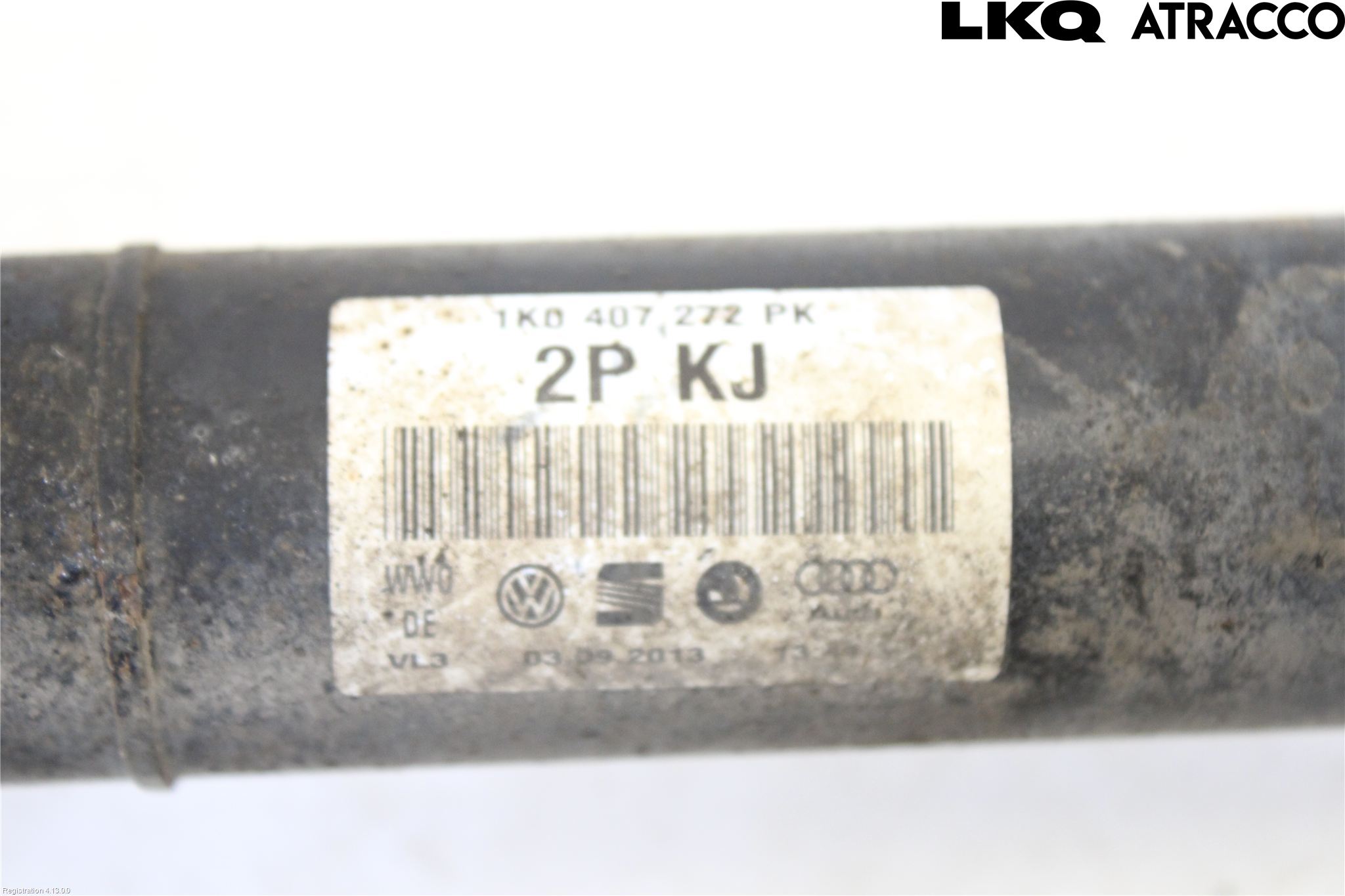 Volkswagen VW TOURAN 10-15 Drivaxel Fram Höger