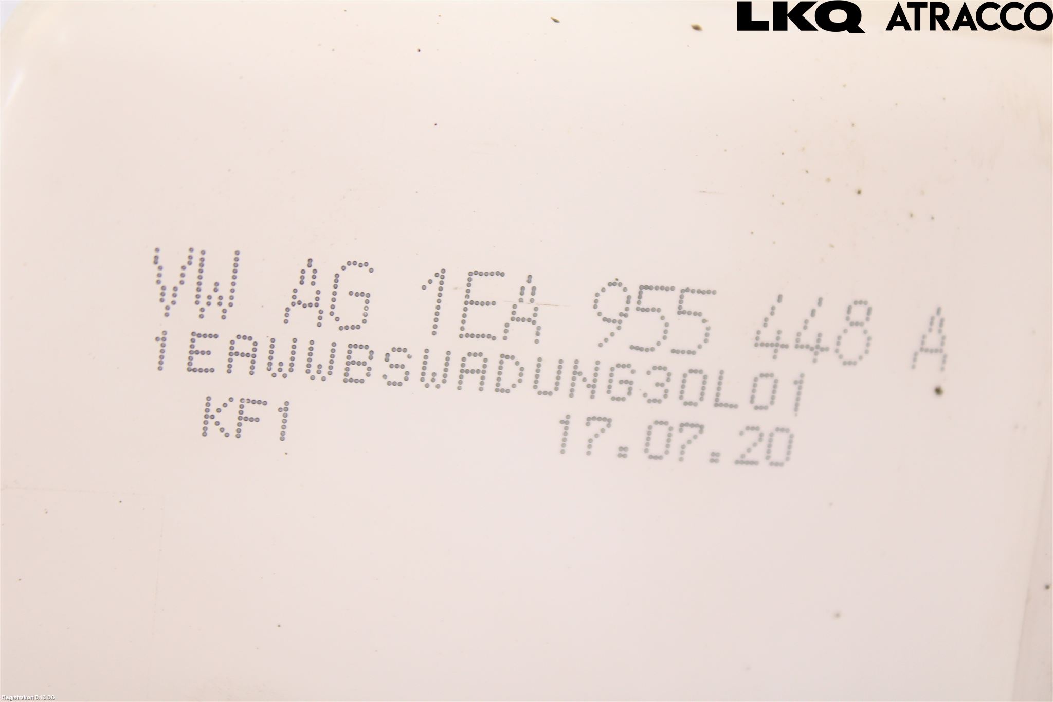Volkswagen VW ID.3 21- Spolartank Vindruta
