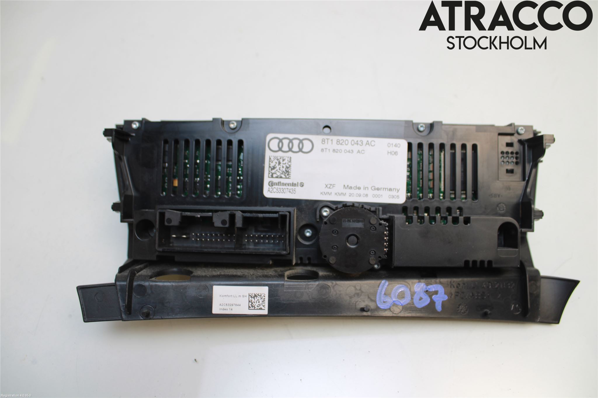 Audi Q5 09-16 Ac Styrenhet Ac Manöveren