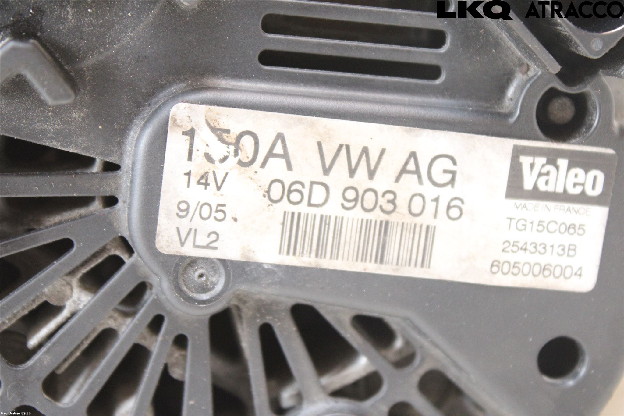 Audi A4/S4 05-07 Generator