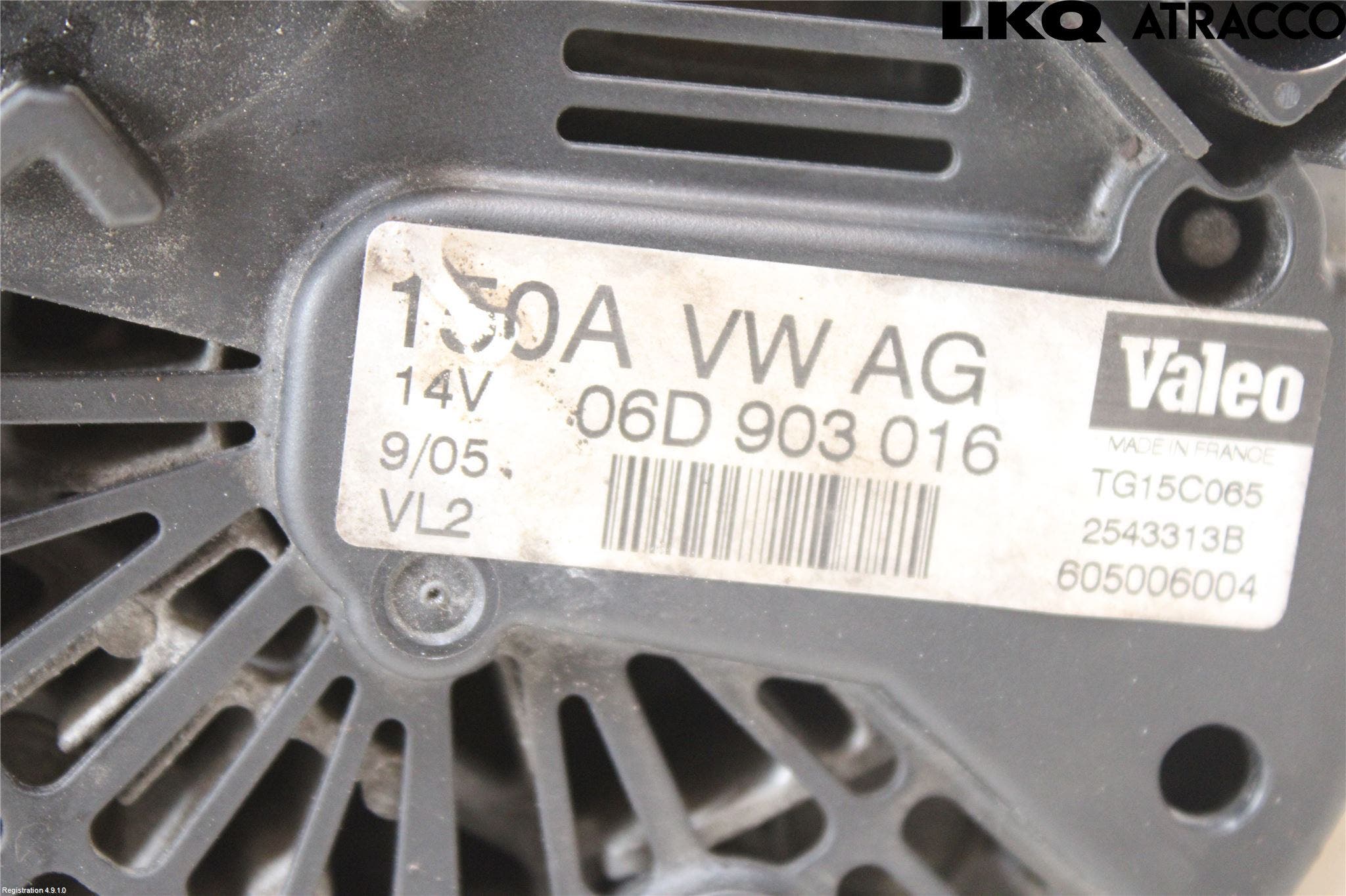 Audi A4/S4 05-07 Generator