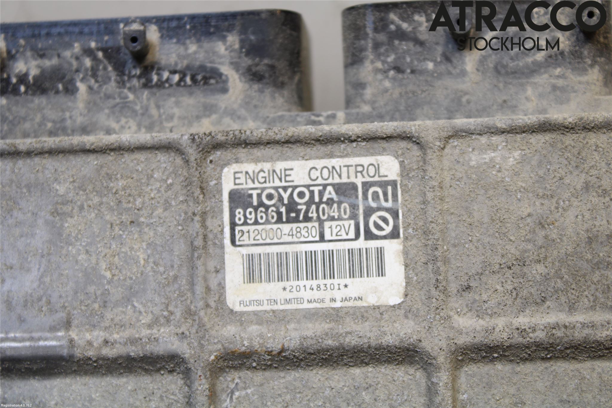 Toyota iQ Styrenhet Insprut Bensin