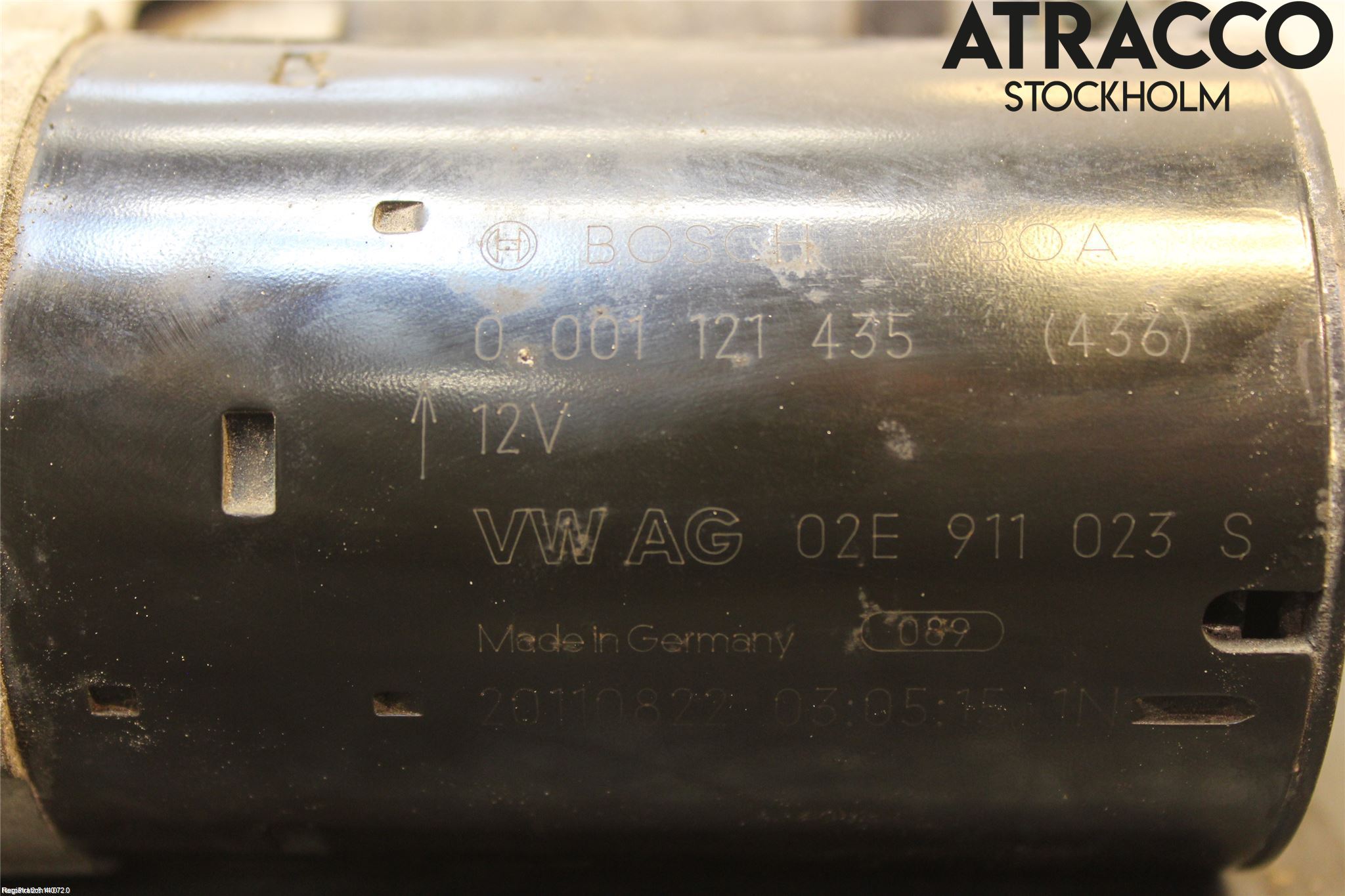 Volkswagen VW GOLF VI 09-13 Startmotor