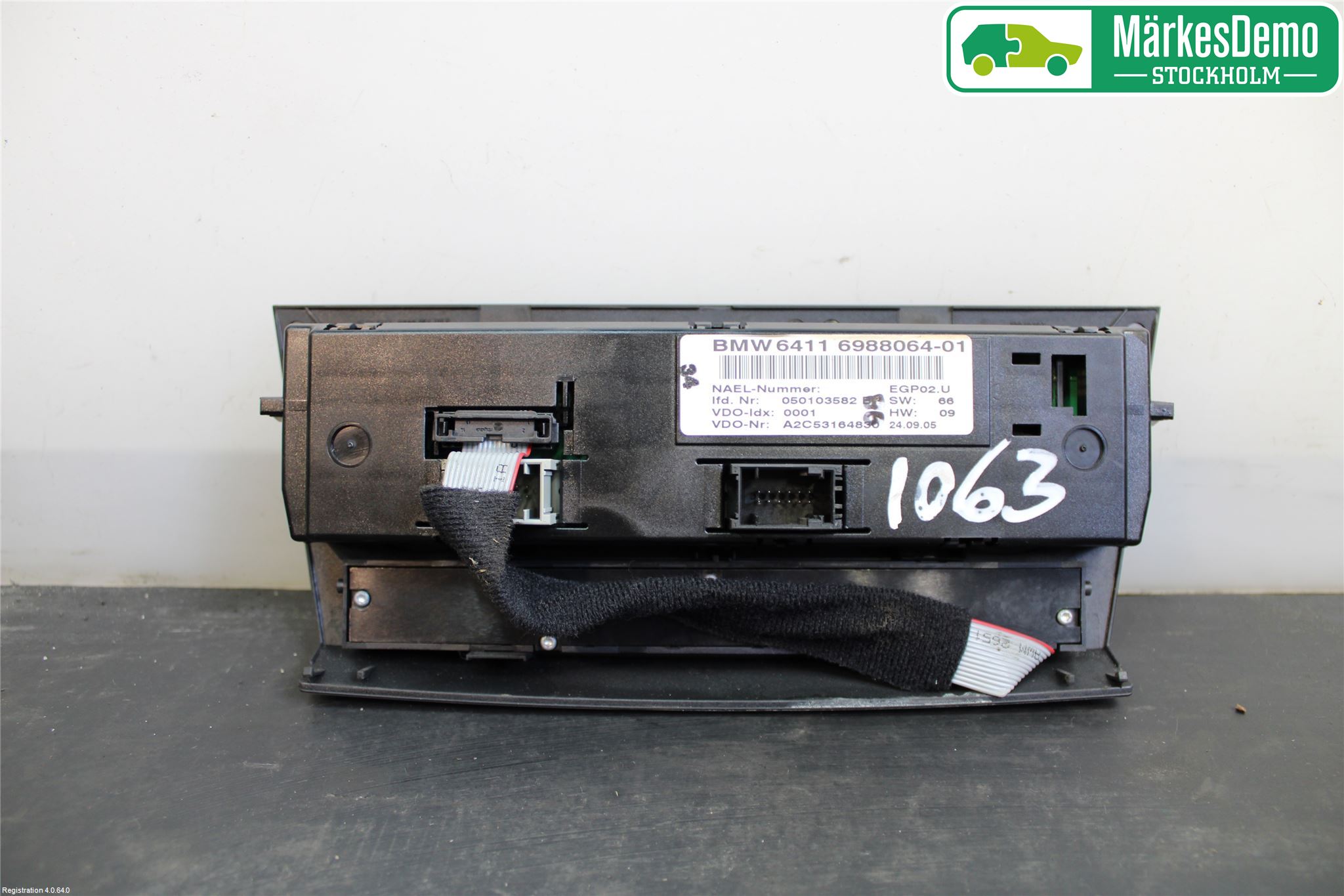BMW 3 E90/91 SED/TOU 05-12 Ac Styrenhet Ac Manöveren