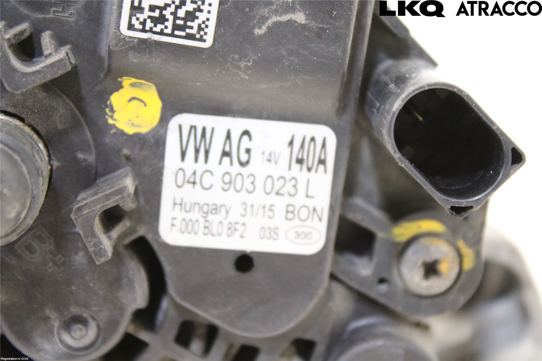 Volkswagen VW GOLF / E-GOLF VII 13-20 Generator