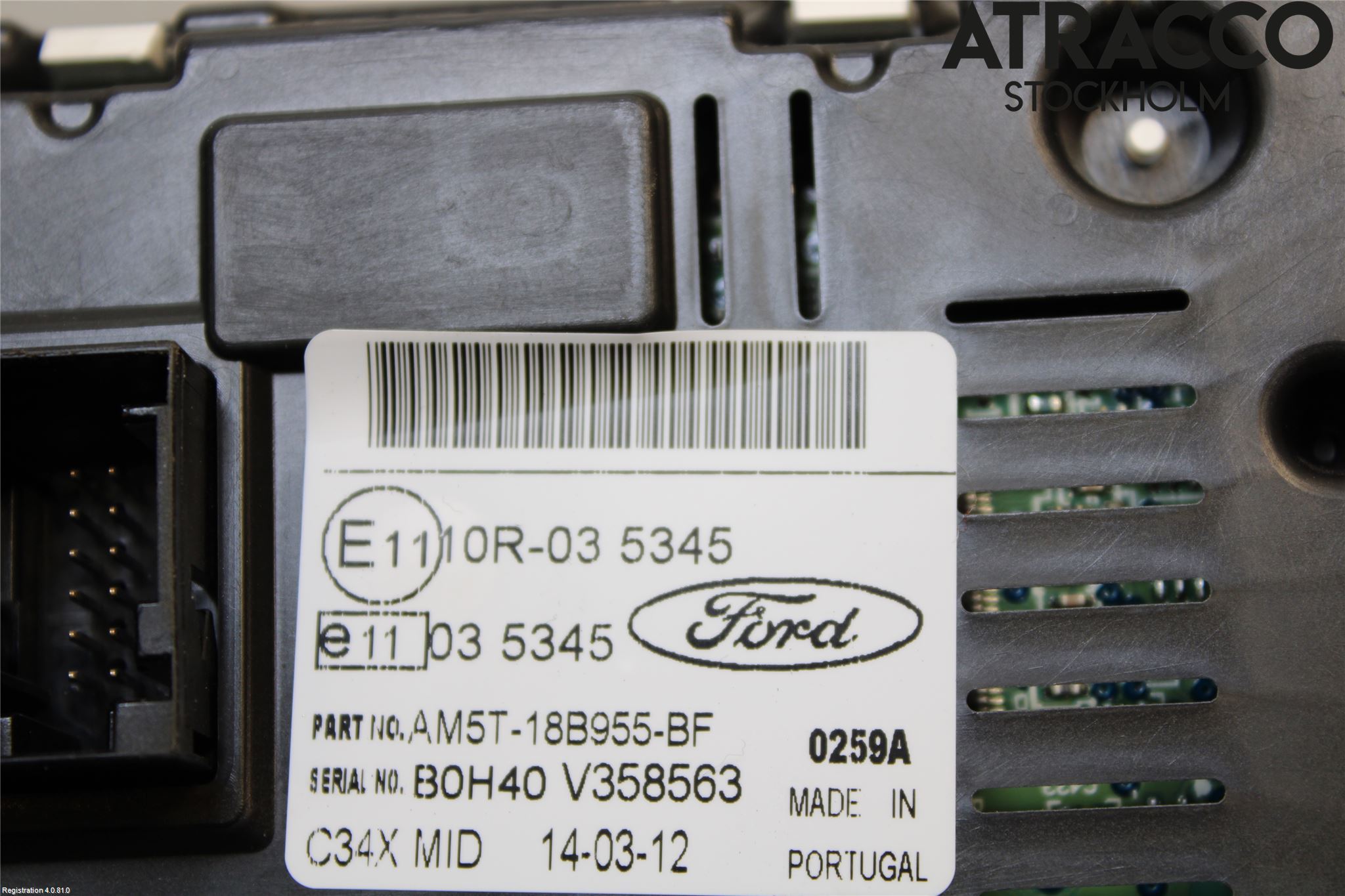 Ford FOCUS 11-14 Cd Radio - Multimediapanel