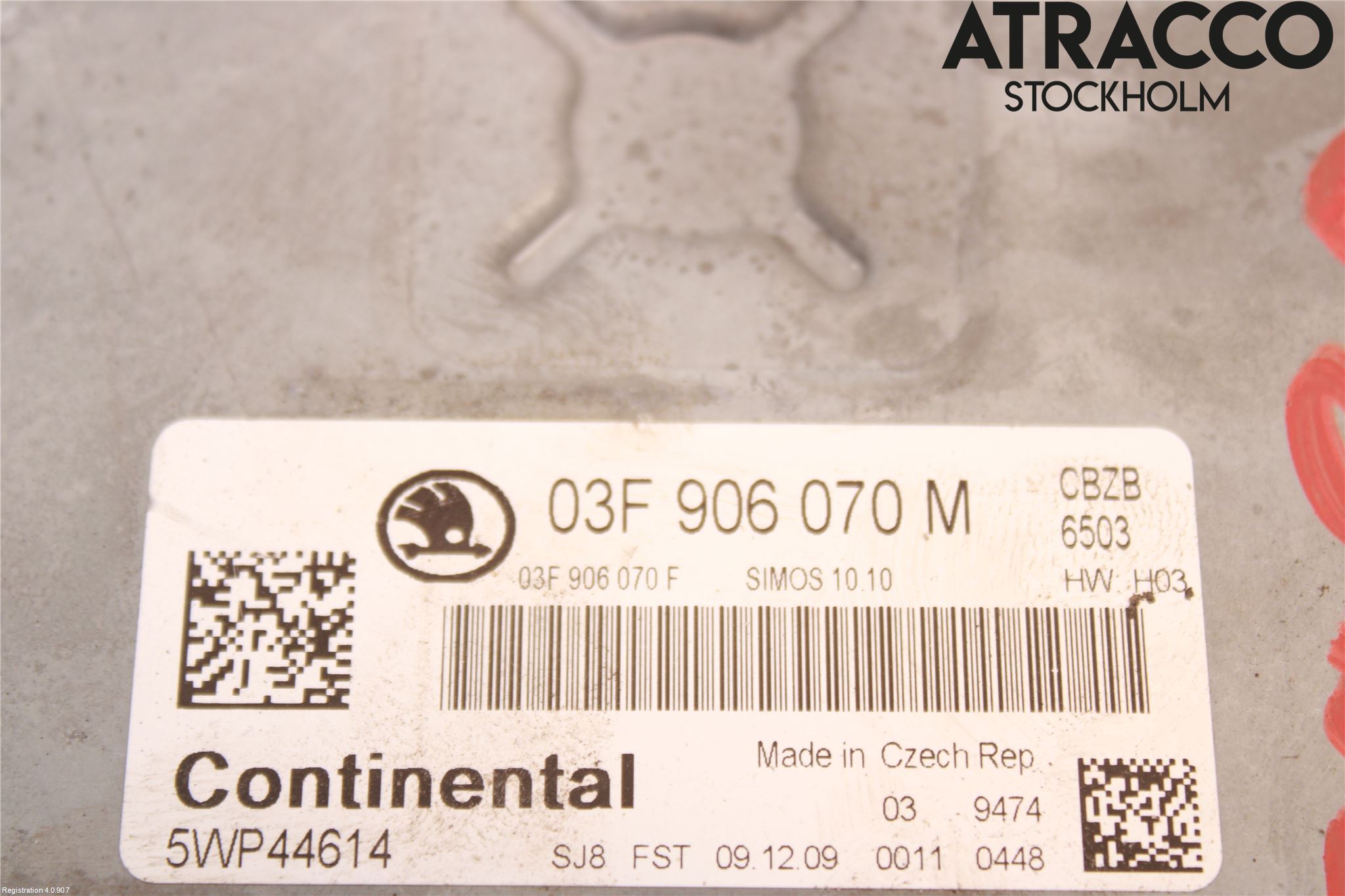 Skoda YETI Styrenhet Insprut Bensin