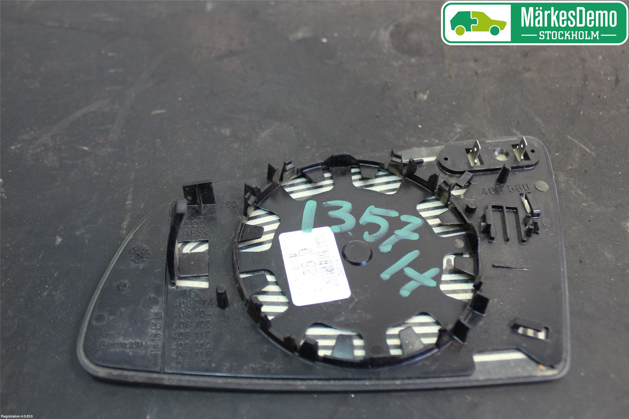 Audi A6/S6     05-11 Spegelglas Hö
