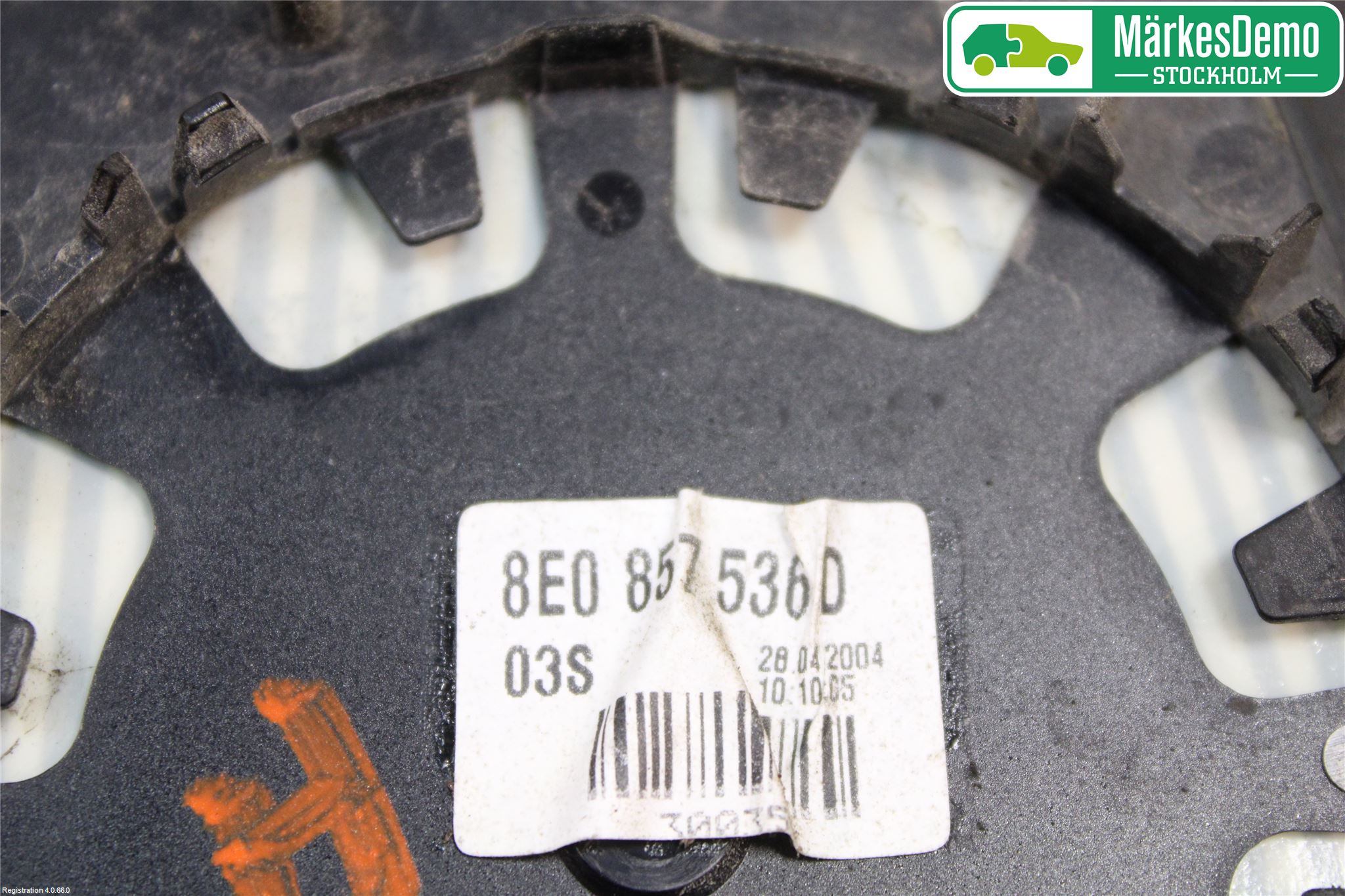 Audi A4/S4 01-05 Spegelglas Hö