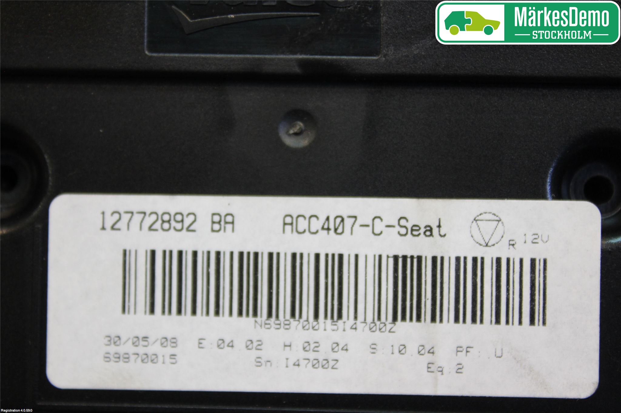 Saab 9-3 VER2/VER3 08-15 Ac Styrenhet Ac Manöveren
