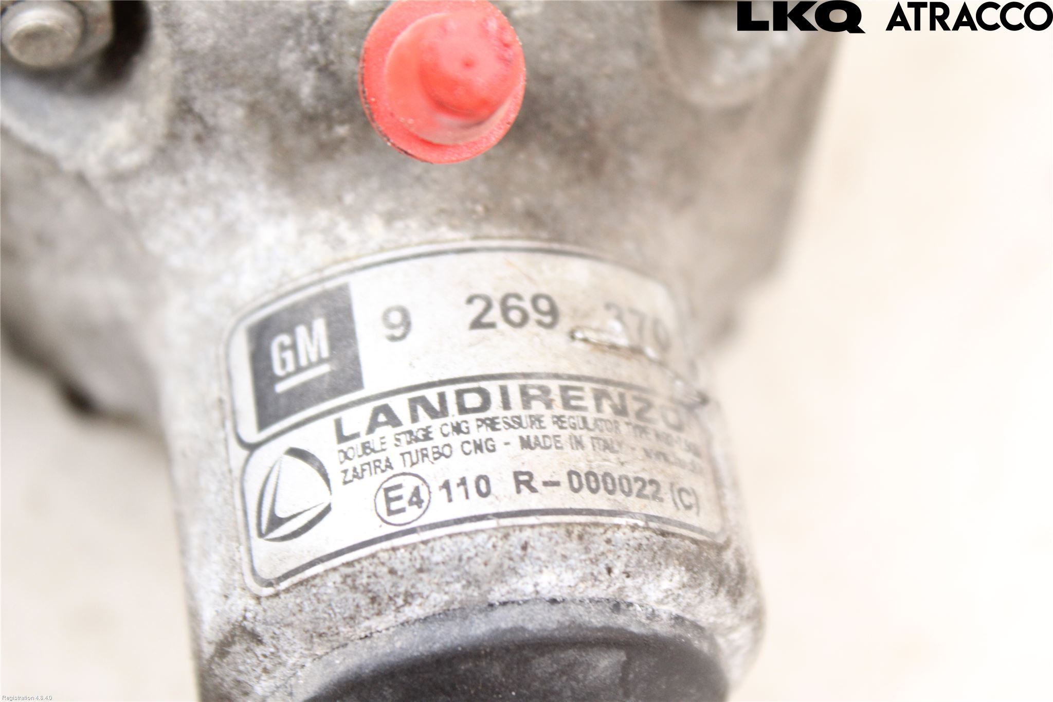 Opel ZAFIRA B 06-14 Bränsle Gasregulator