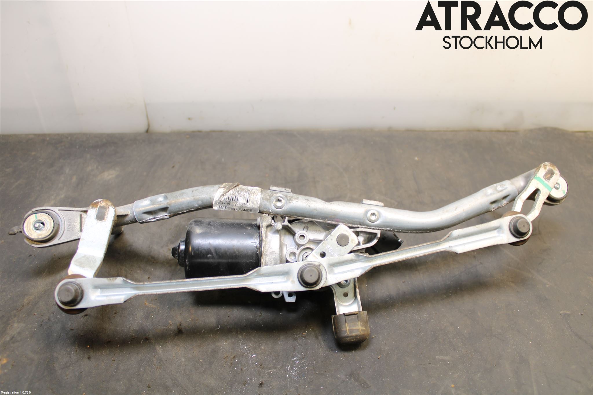 Citroen C3 10-17 Torkarmotor Vindruta