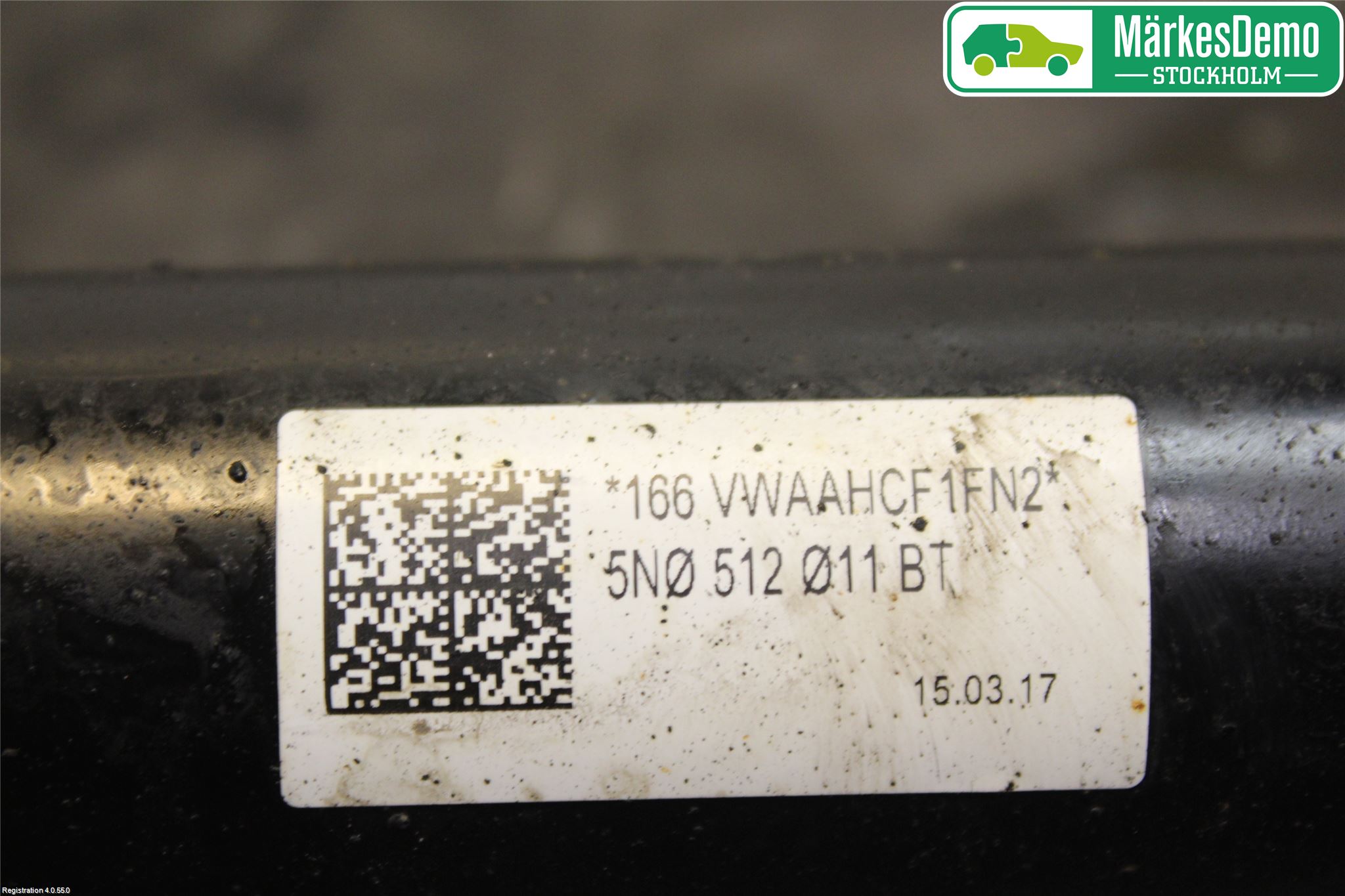 Audi Q3 8U 12-18 Stötdämpare Bak